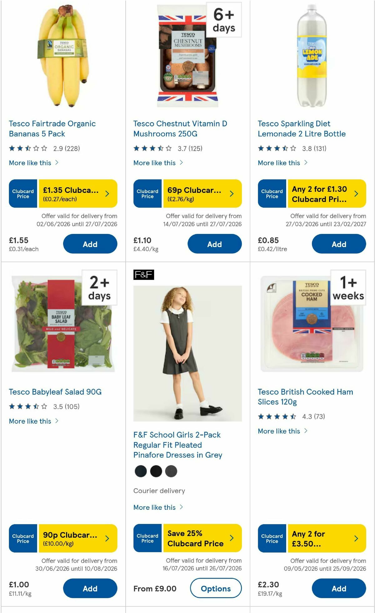 TESCO Offers from 23 July