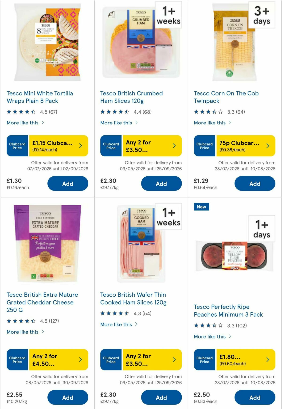 TESCO Offers from 31 July