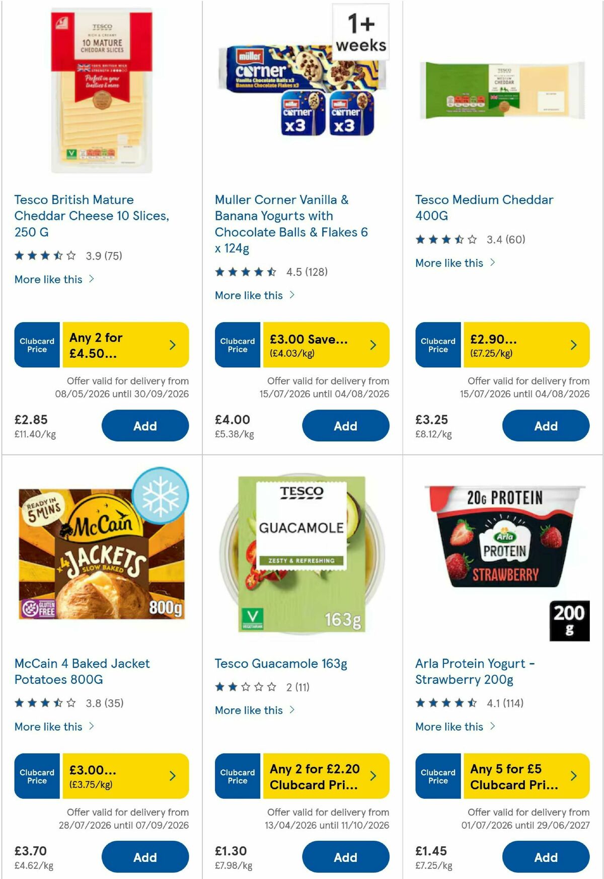 TESCO Offers from 31 July
