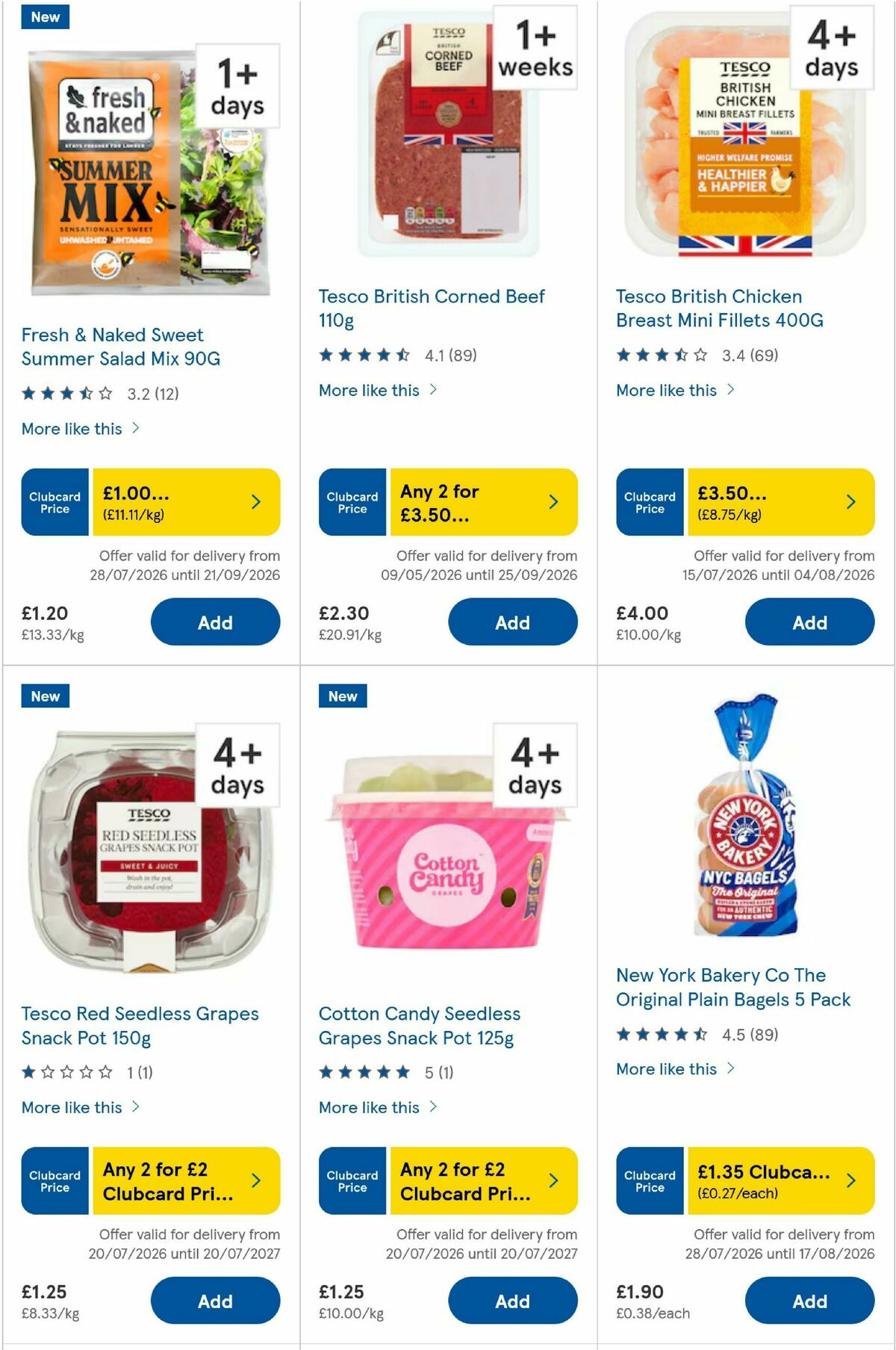 TESCO Offers from 31 July
