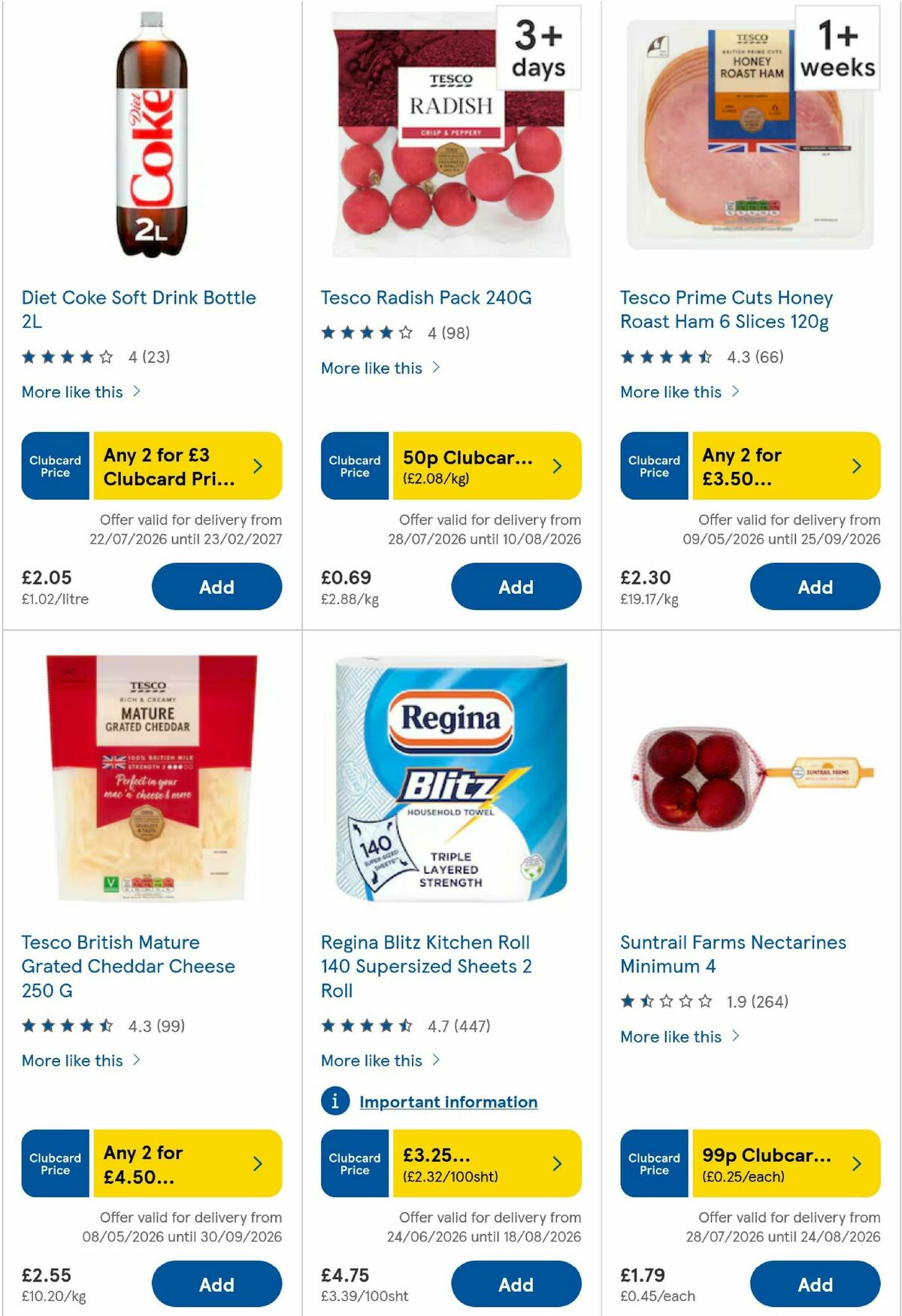 TESCO Offers from 31 July
