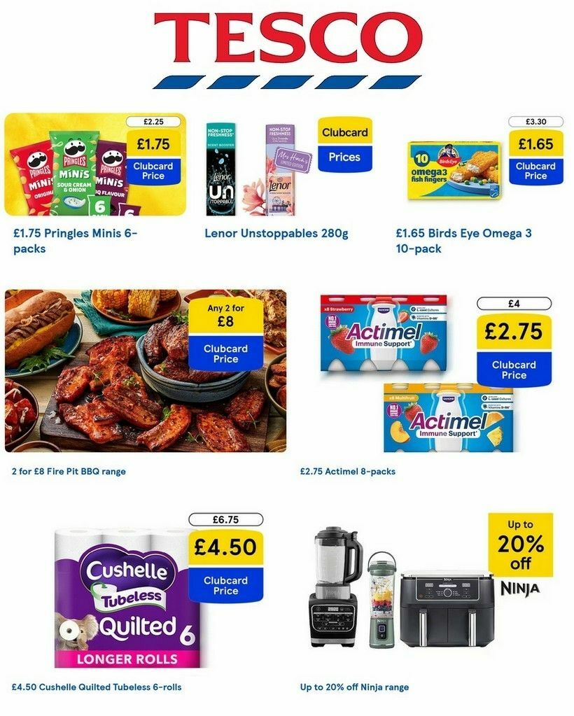 TESCO Offers from 6 August