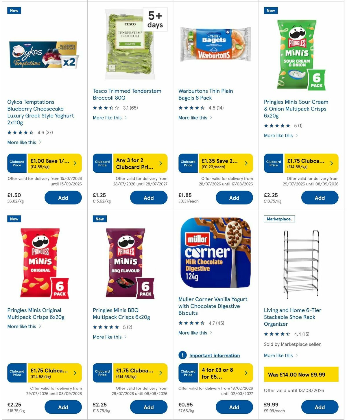 TESCO Offers from 6 August