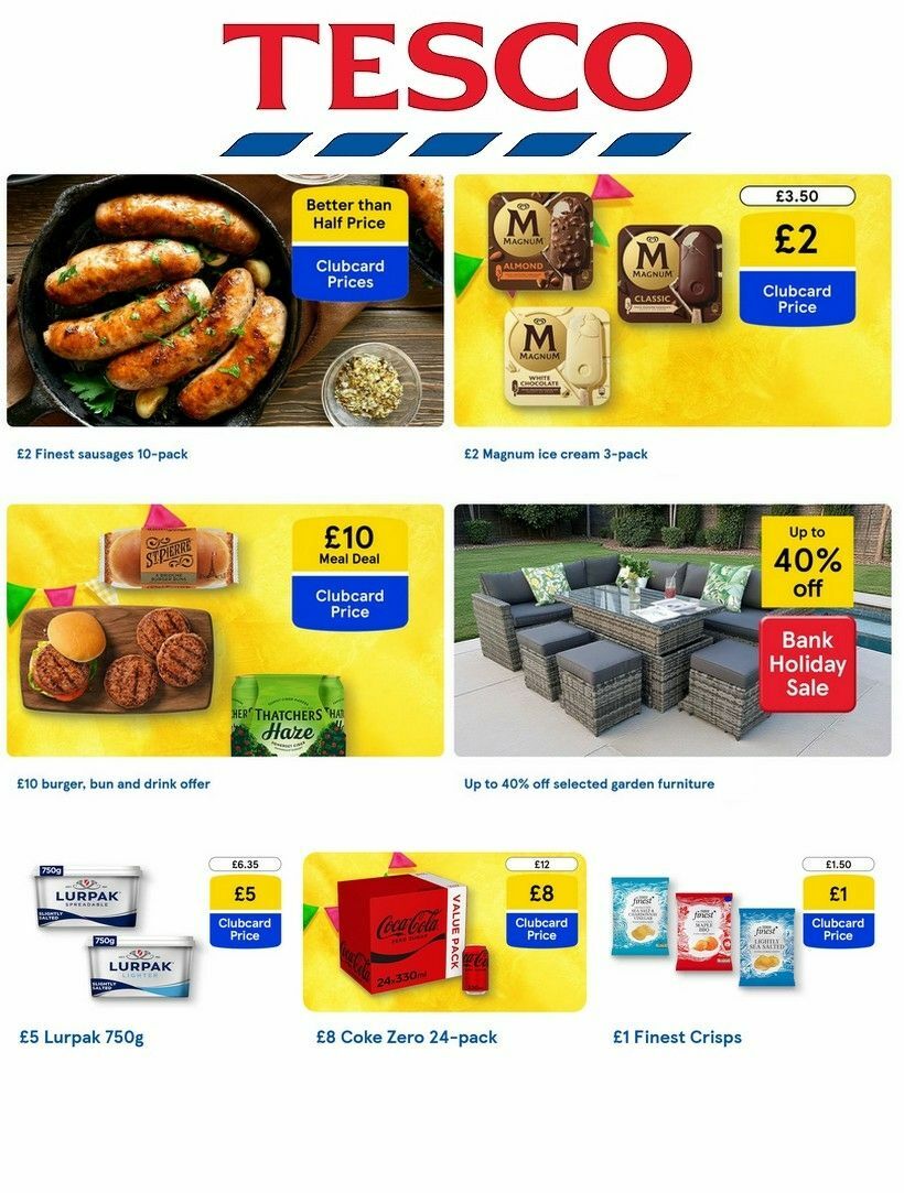 TESCO Offers from 27 August