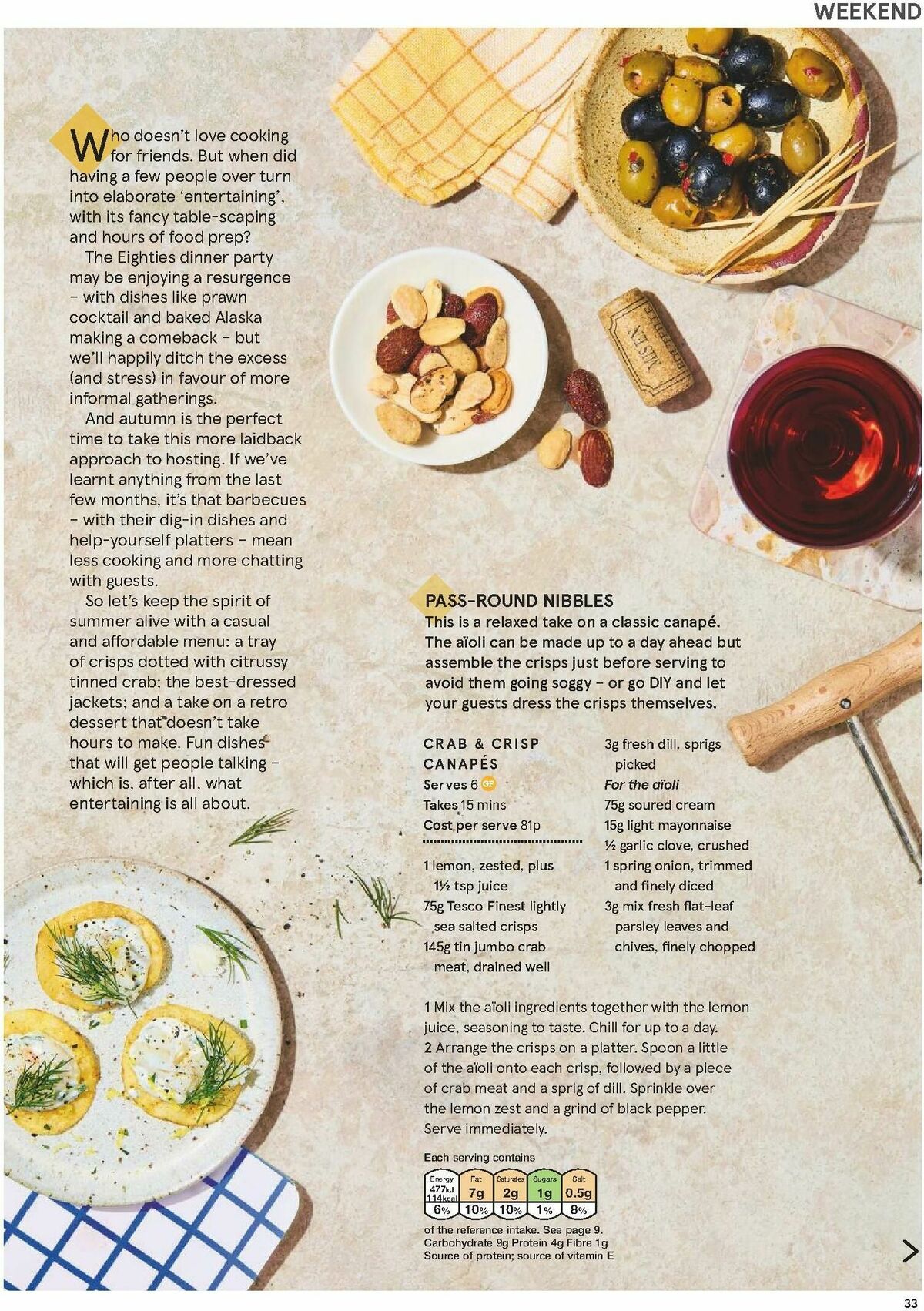 TESCO Magazine September Offers from 1 September