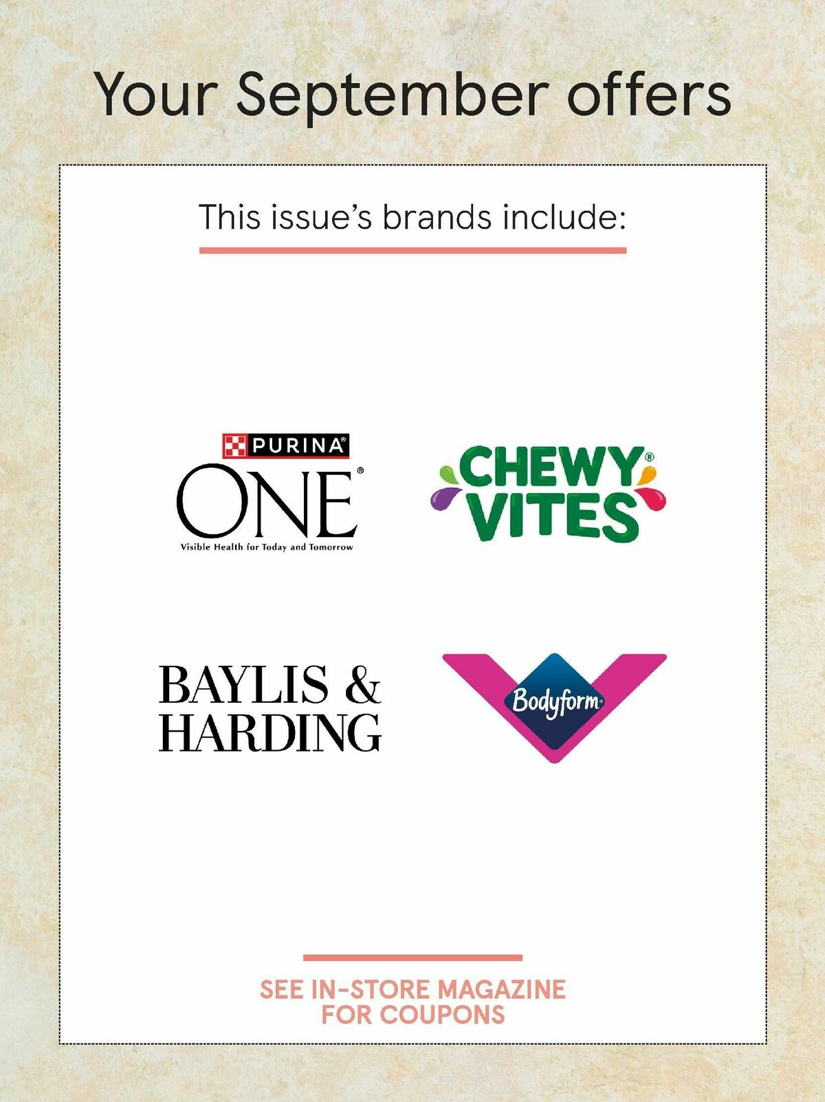 TESCO Magazine September Offers from 1 September