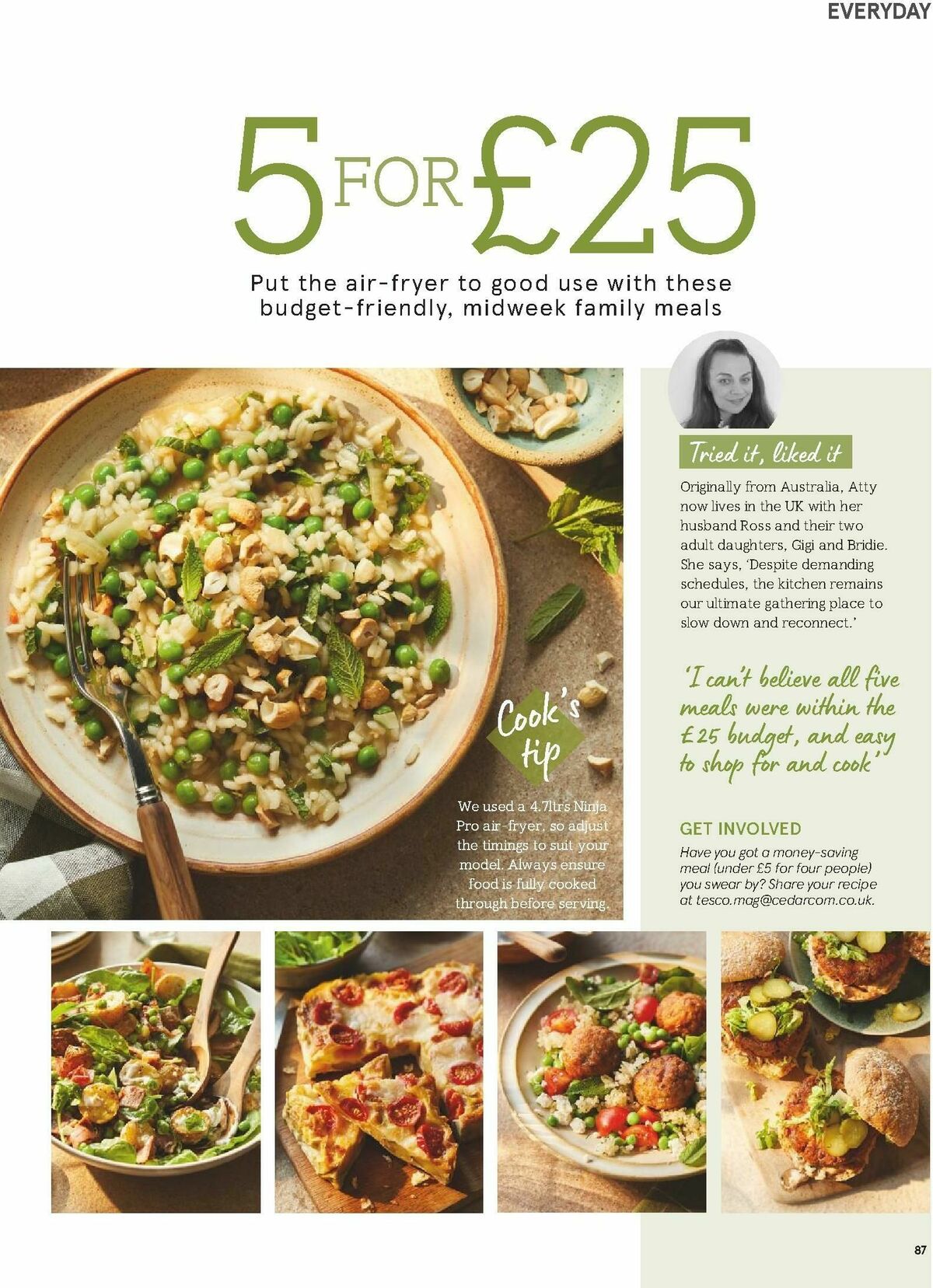 TESCO Magazine September Offers from 1 September