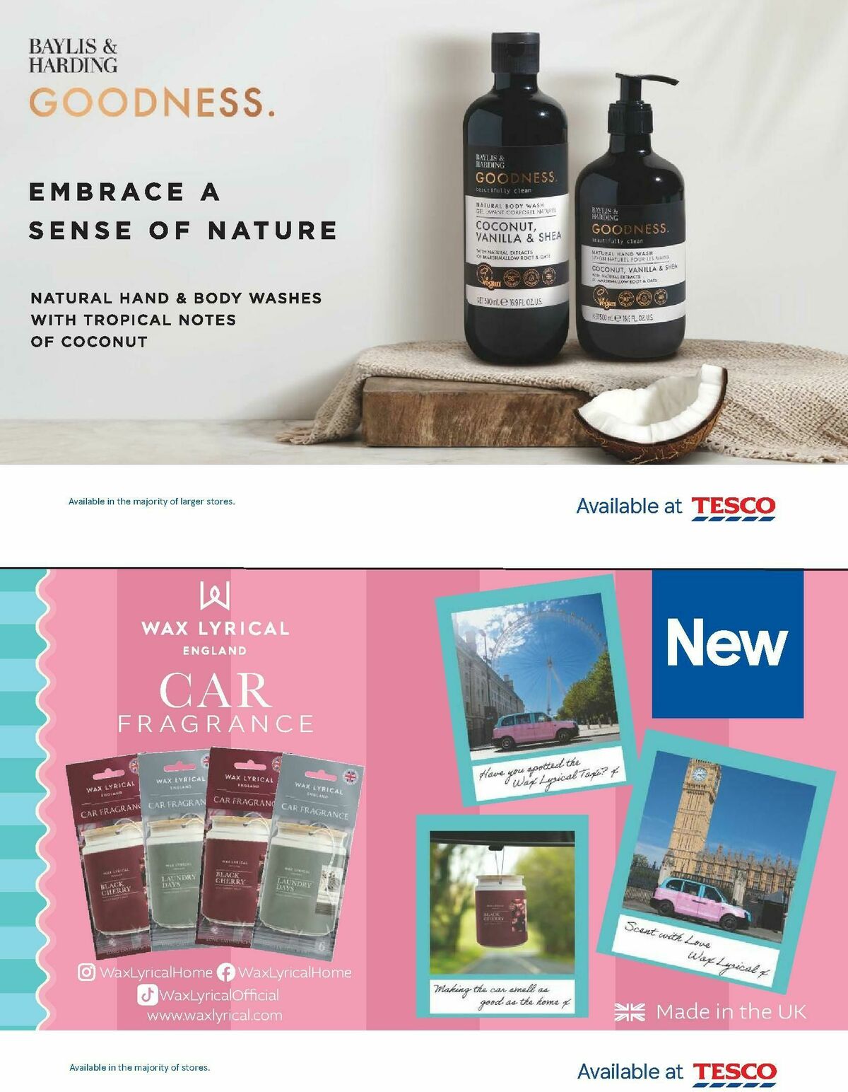 TESCO Magazine September Offers from 1 September