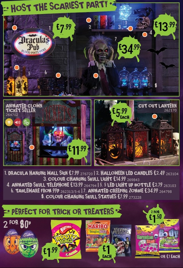 The Range Halloween Offers from 15 September