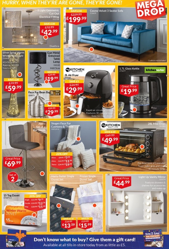 The Range Christmas Offers from 30 October