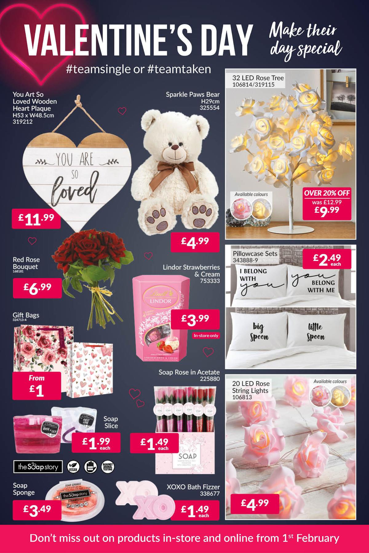 The Range Valentine's Day Offers from 1 February