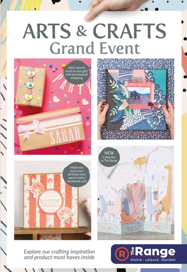 The Range Arts & Crafts Grand Event Offers from 27 February