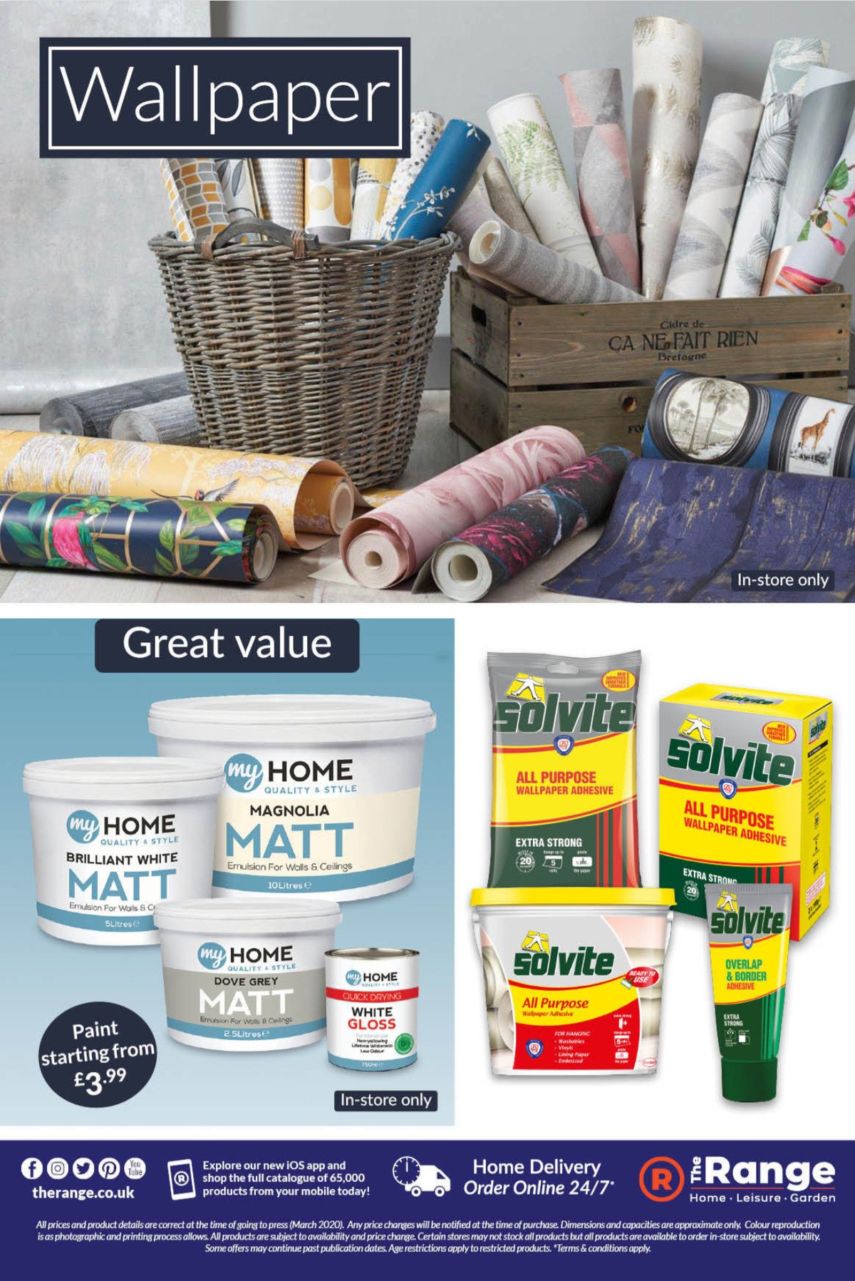 The Range Decorate Your Home Offers from 5 June