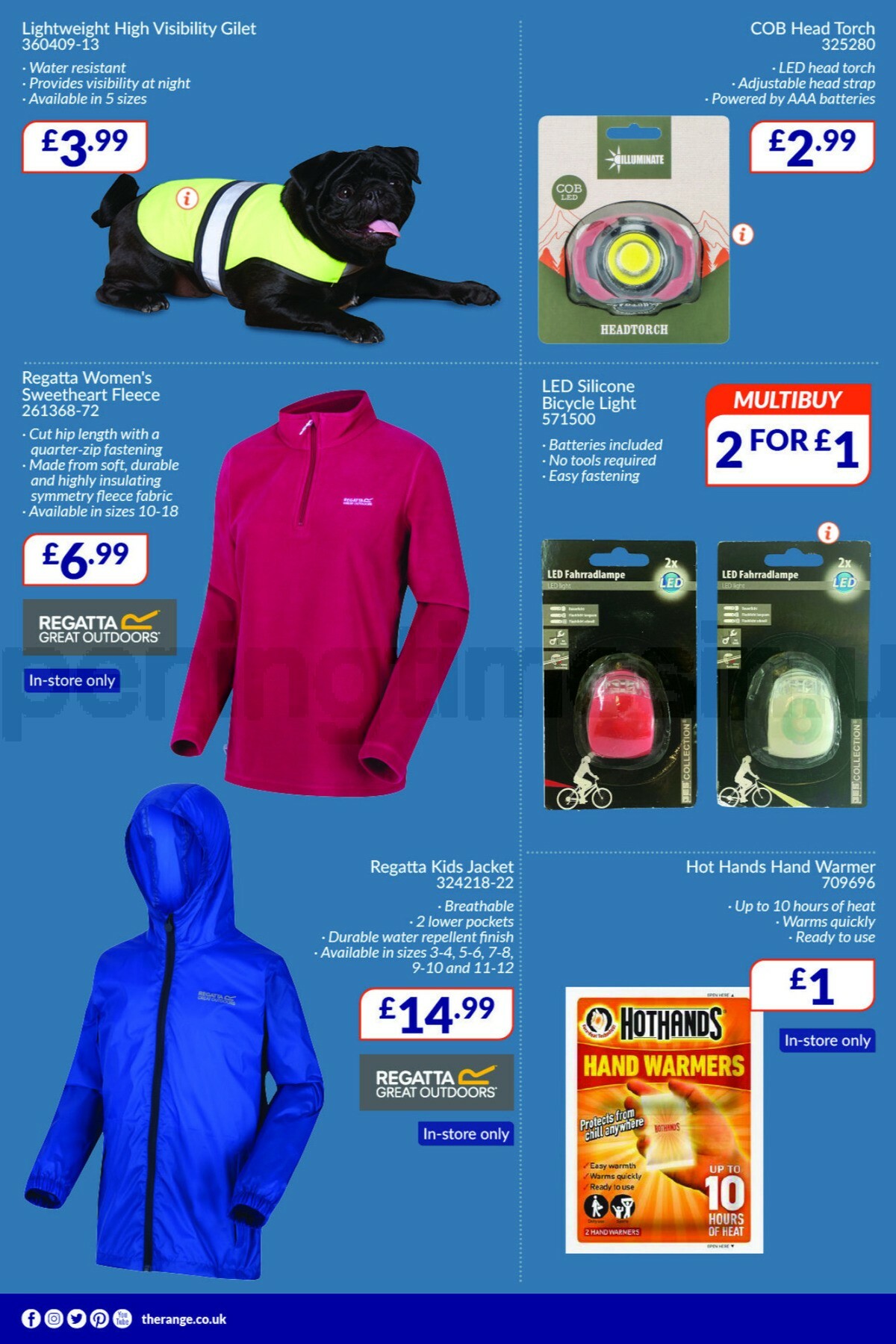 The Range Be Safe, Be Seen Offers from 22 October
