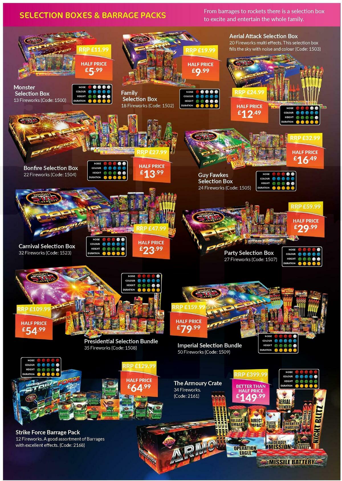 The Range Fireworks 2020 Offers from 15 October