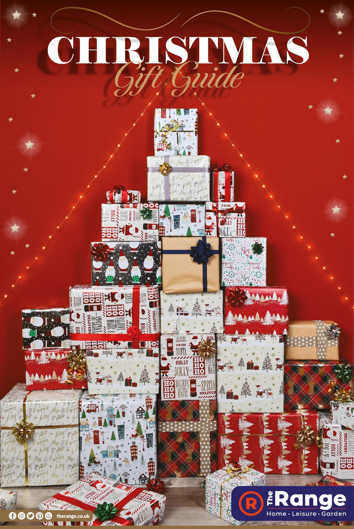 The Range Christmas Gift Guide Offers from 22 November