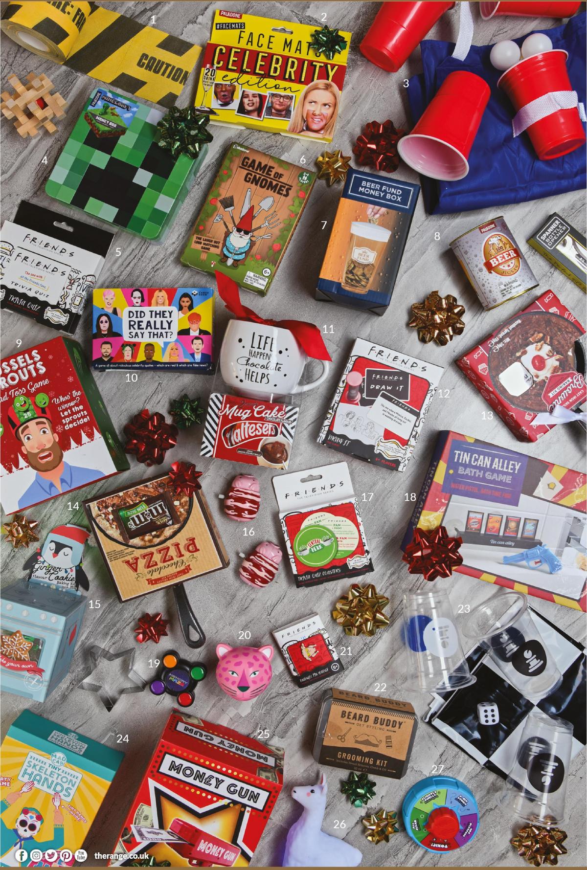 The Range Christmas Gift Guide Offers from 22 November