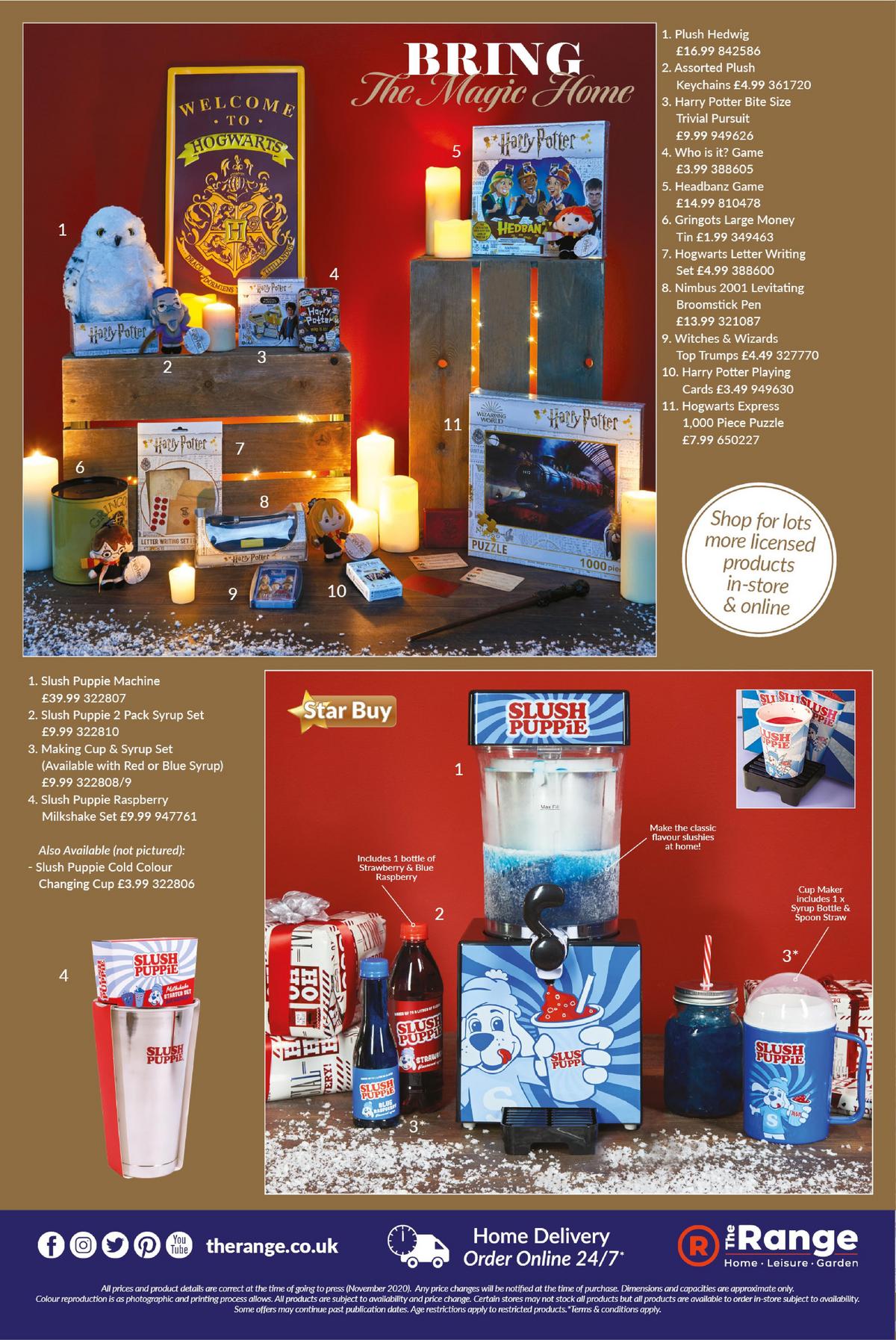 The Range Christmas Gift Guide Offers from 22 November