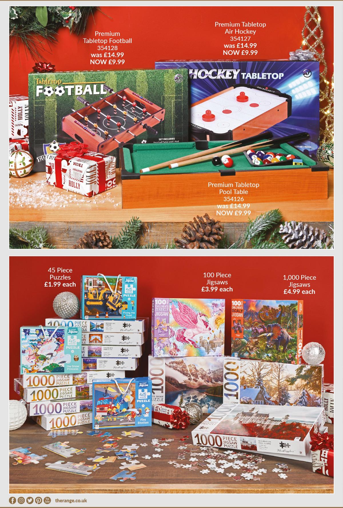 The Range Christmas Gift Guide Offers from 22 November