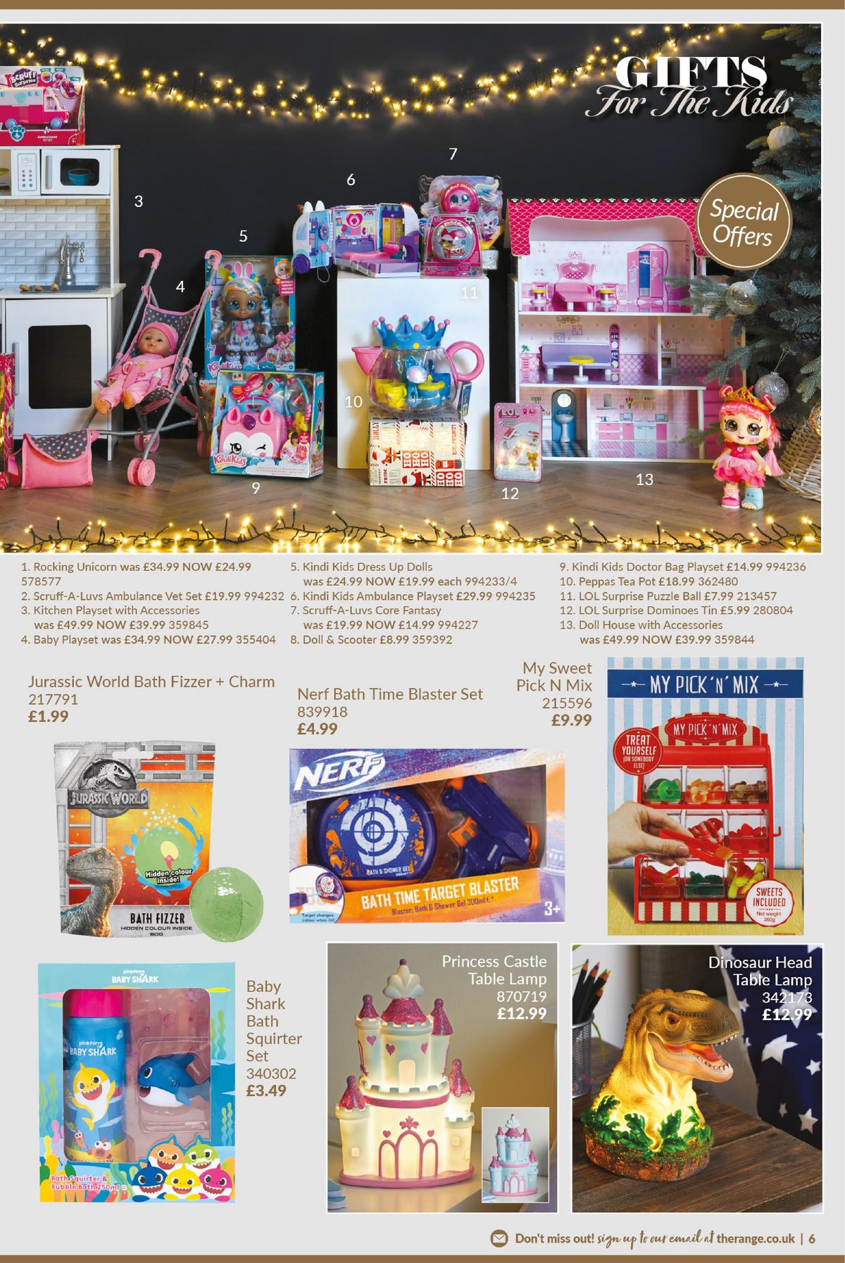 The Range Christmas Gift Guide Offers from 22 November