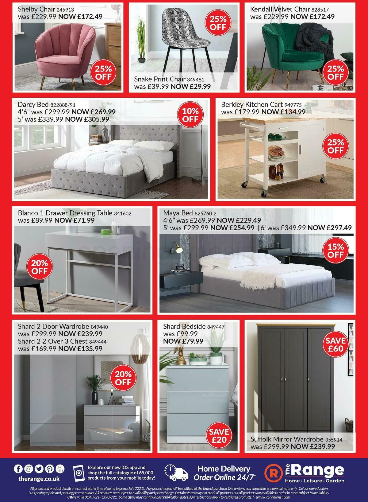 The Range Offers from 1 July