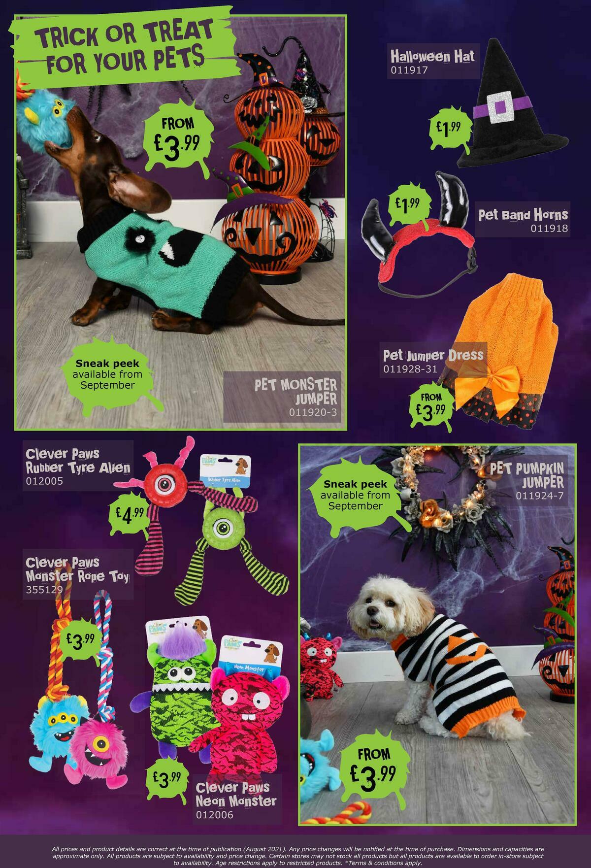 The Range Halloween Offers from 20 August