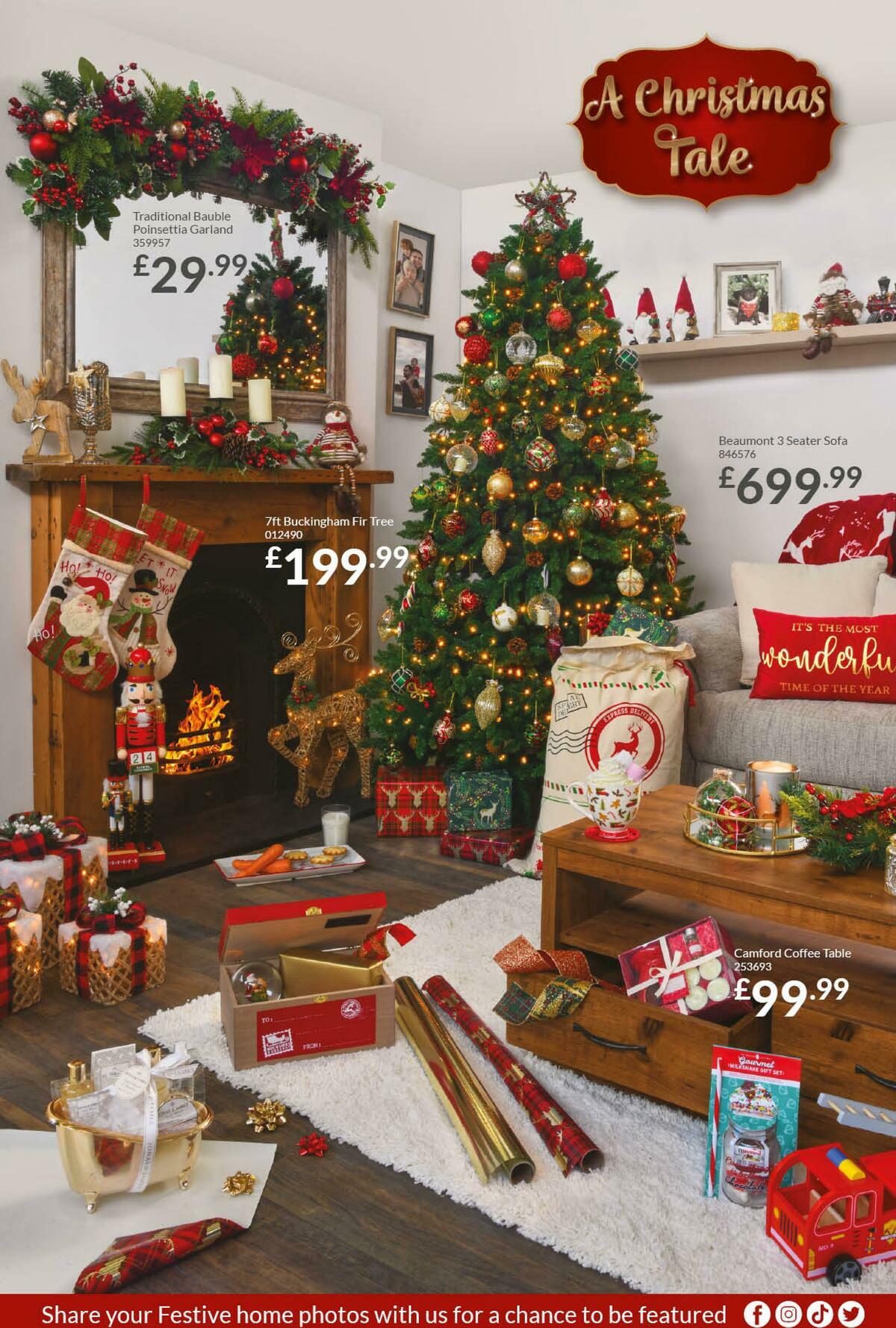 The Range Christmas Decorations Offers from 14 October
