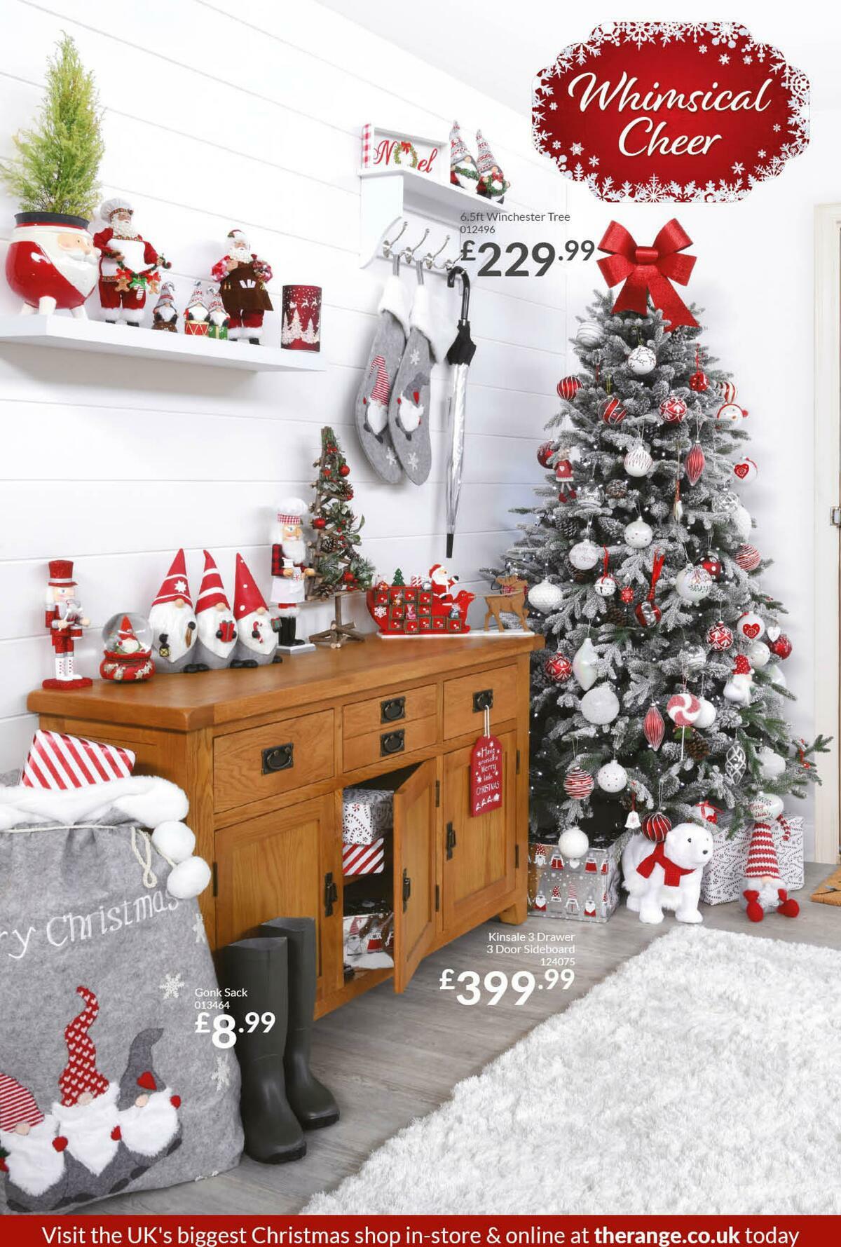 The Range Christmas Decorations Offers from 14 October