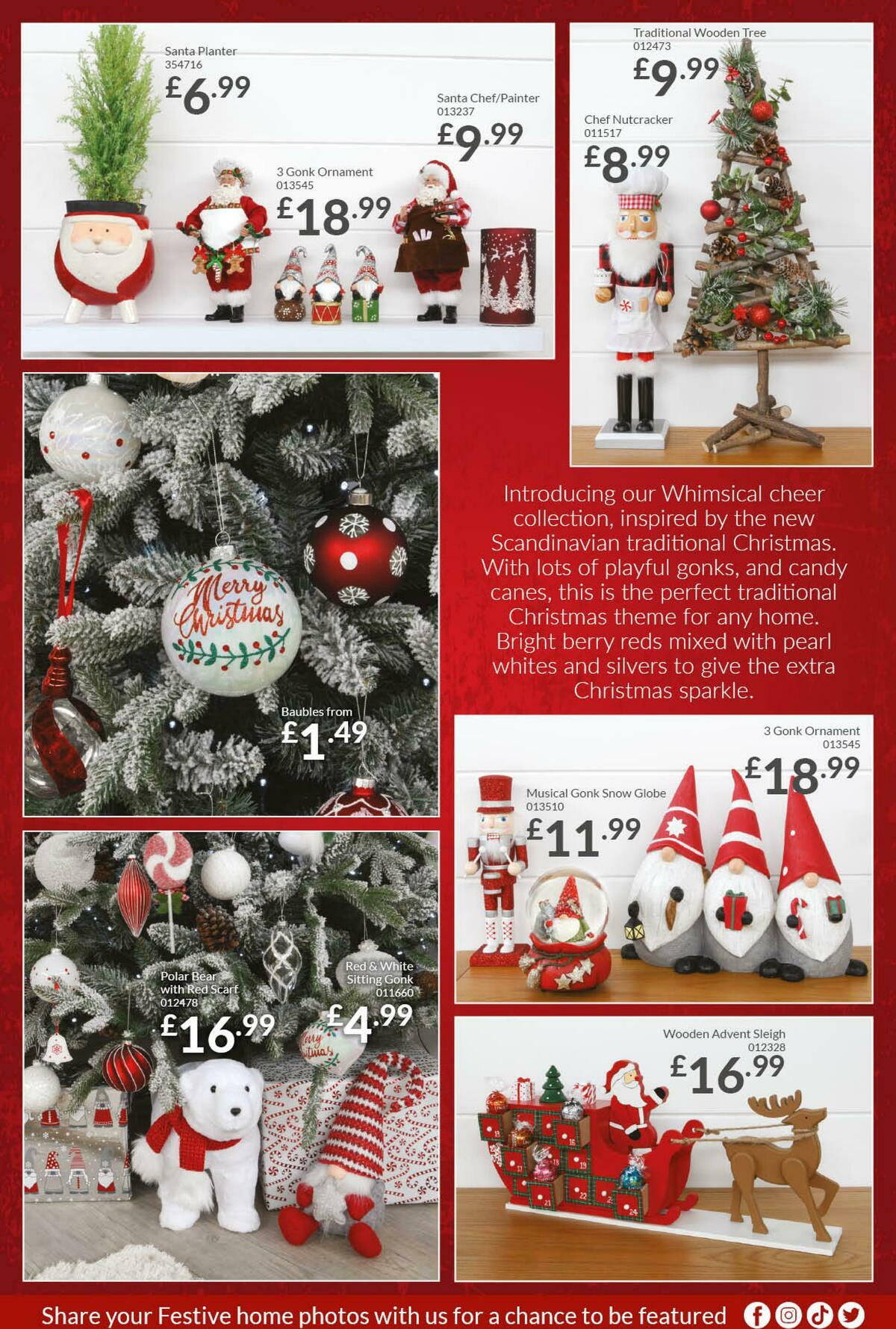 The Range Christmas Decorations Offers from 14 October