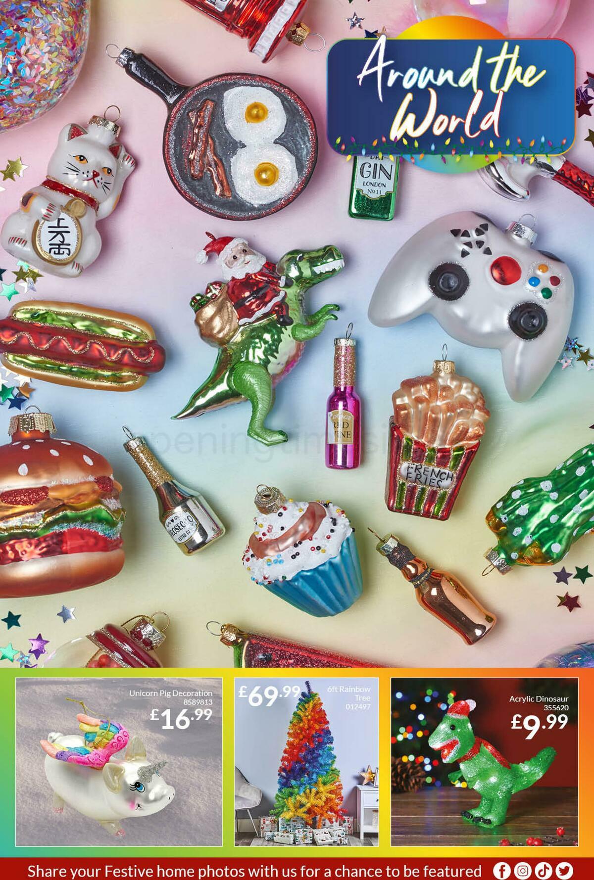 The Range Christmas Decorations Offers from 14 October