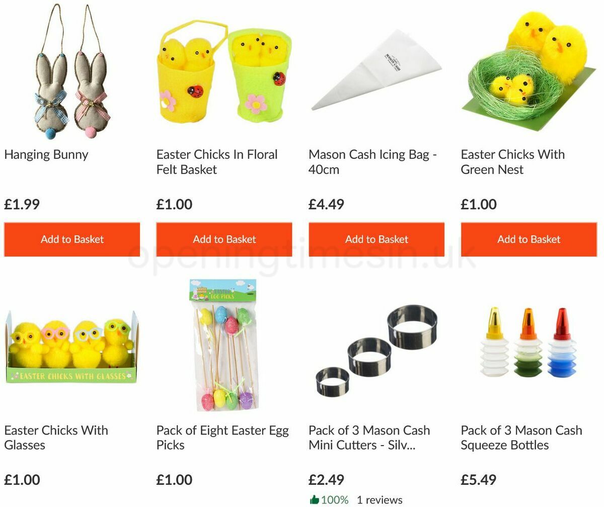 The Range Easter Offers from 25 March