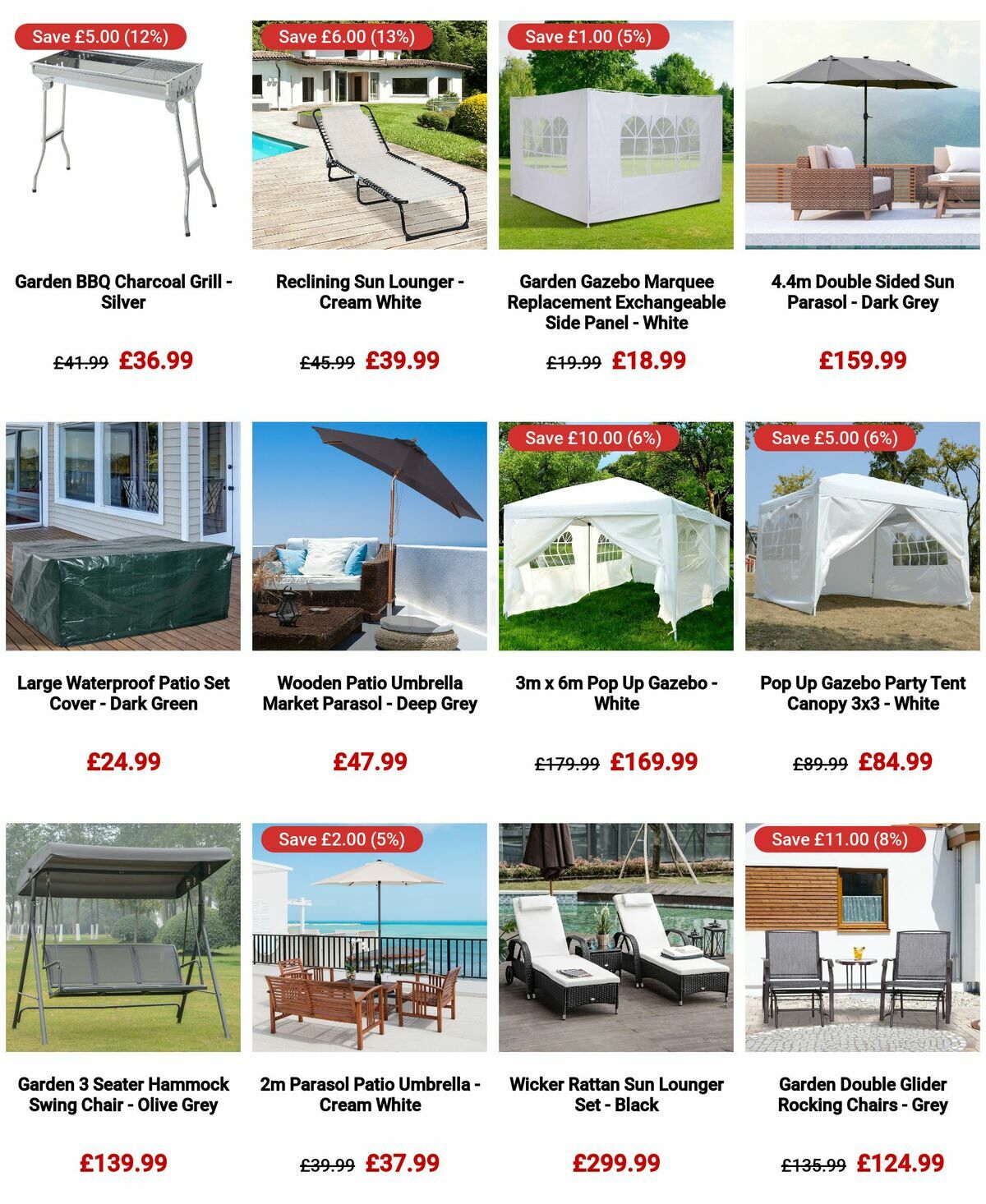 The Range Outsunny Offers from 18 April