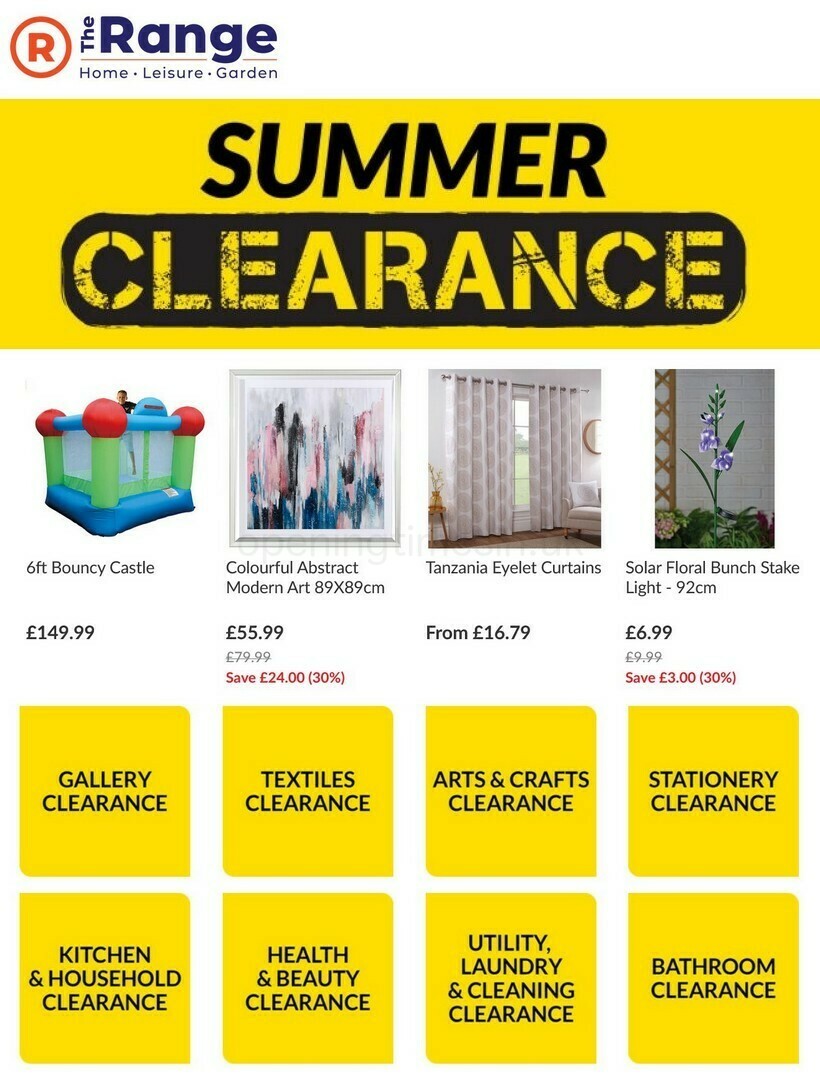 The Range Offers from 28 June