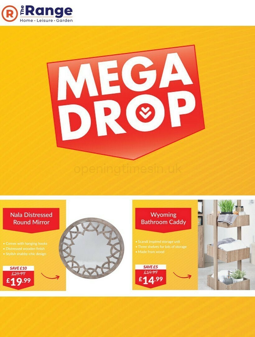 The Range Offers from 15 August