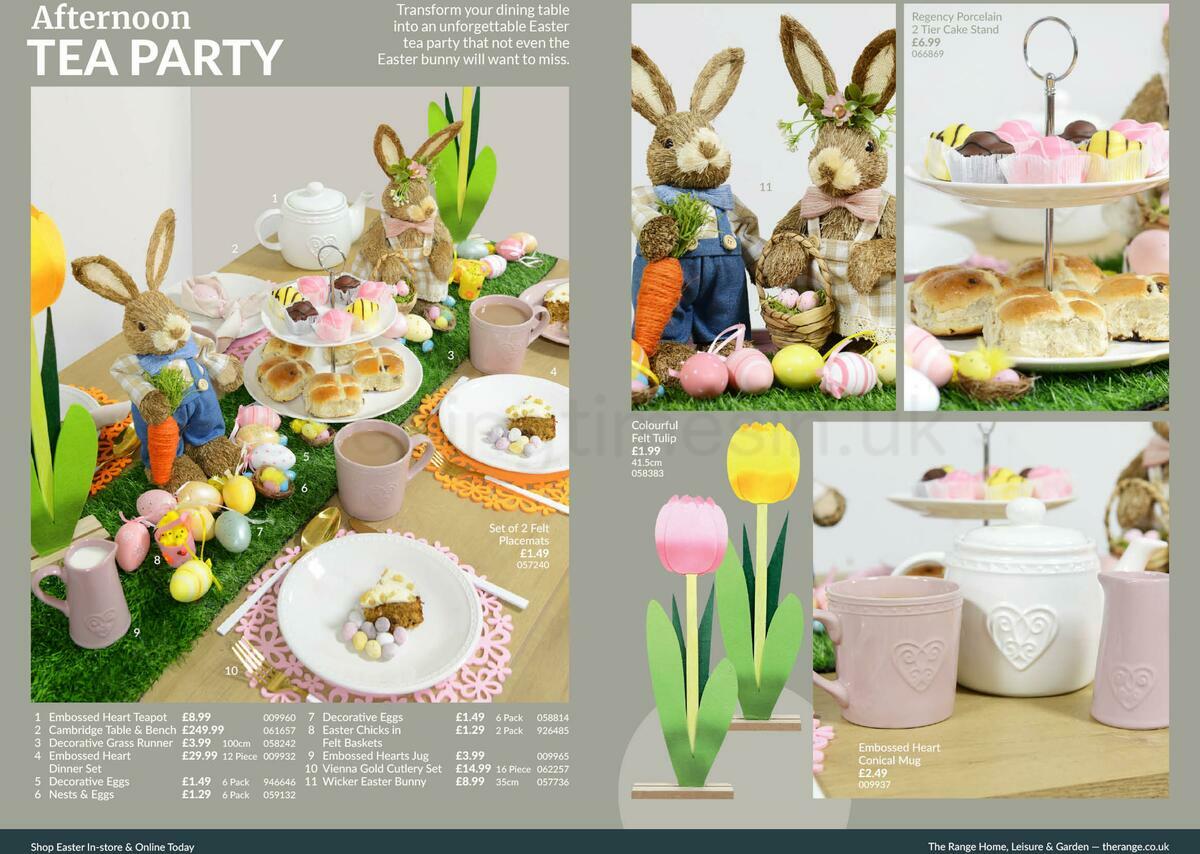 The Range Easter Offers from 15 February