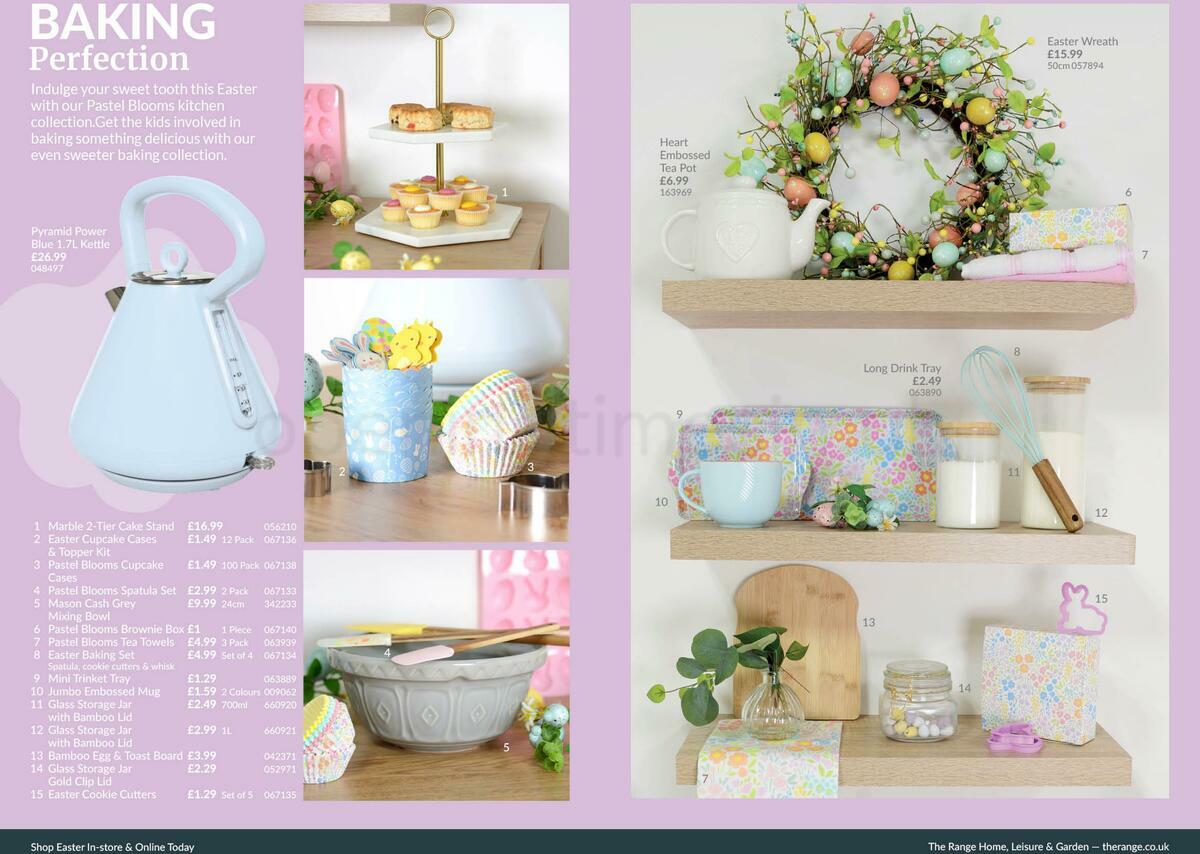 The Range Easter Offers from 15 February