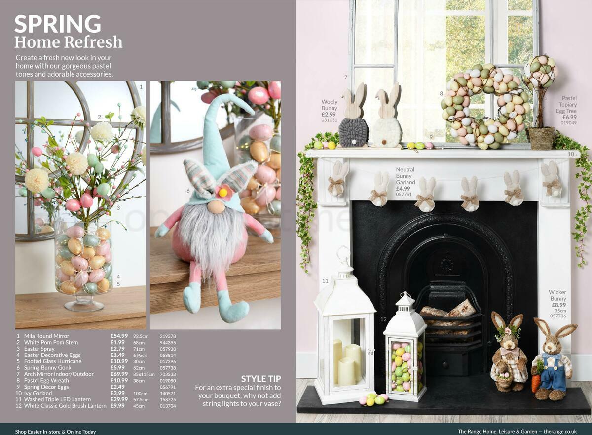 The Range Easter Offers from 15 February