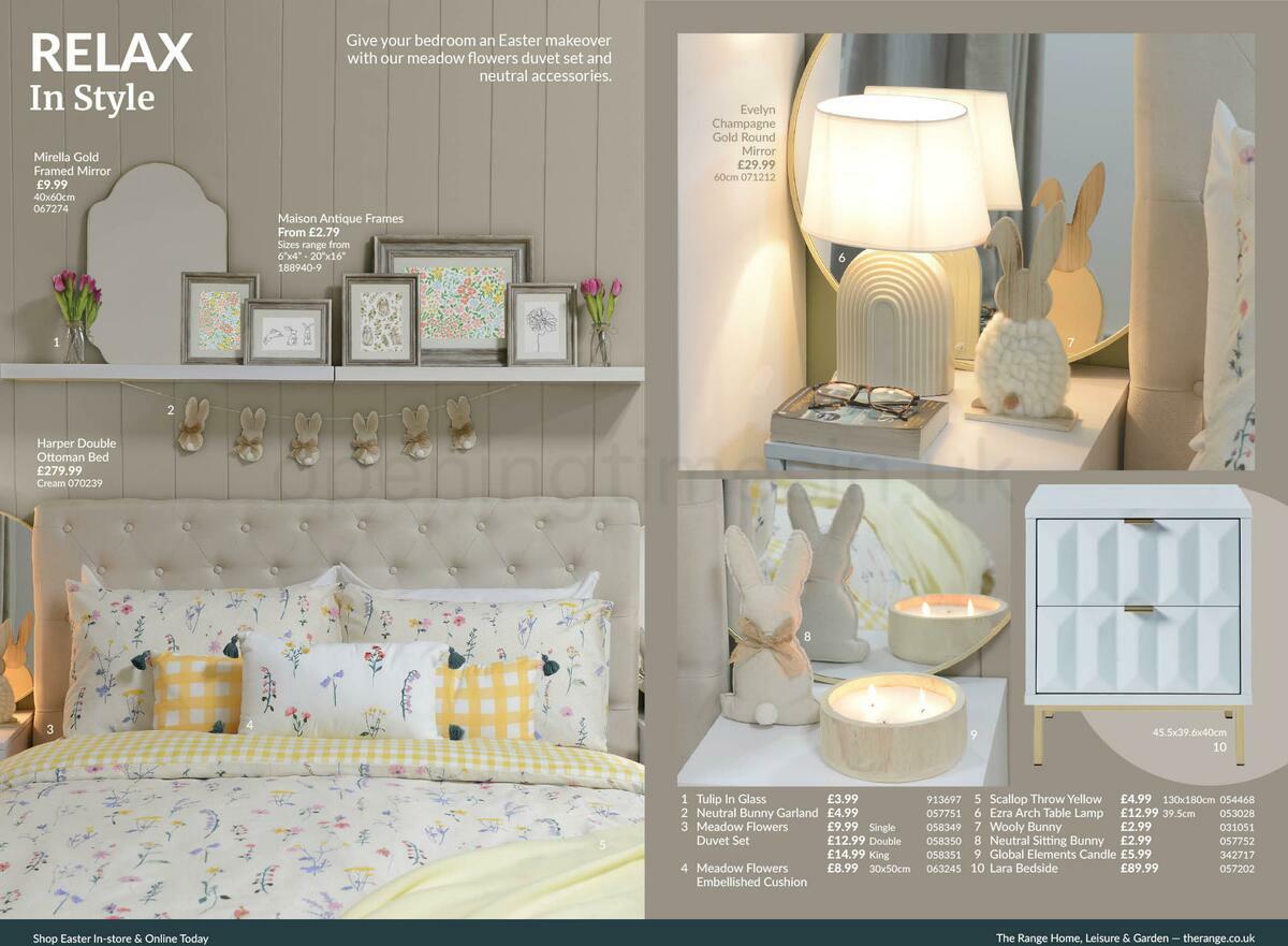The Range Easter Offers from 15 February