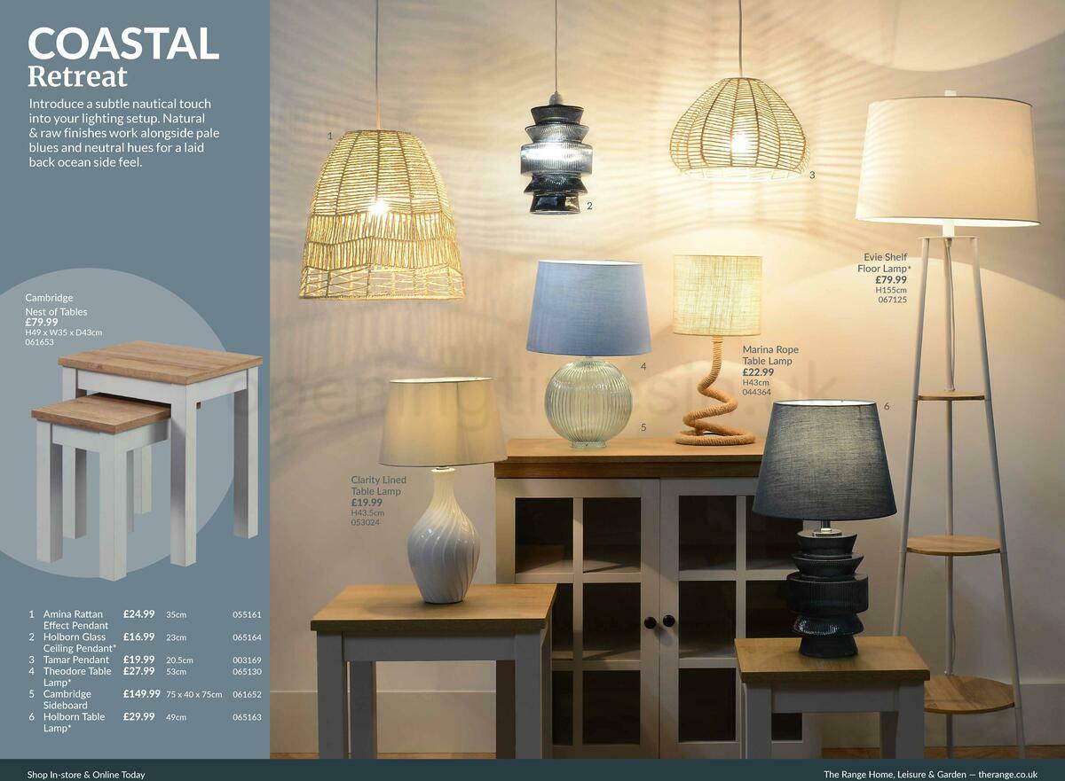 The Range Spring Lookbook Offers from 21 February