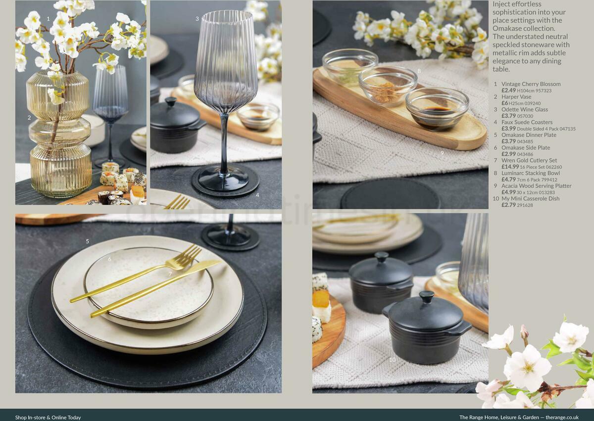 The Range Spring Lookbook Offers from 21 February