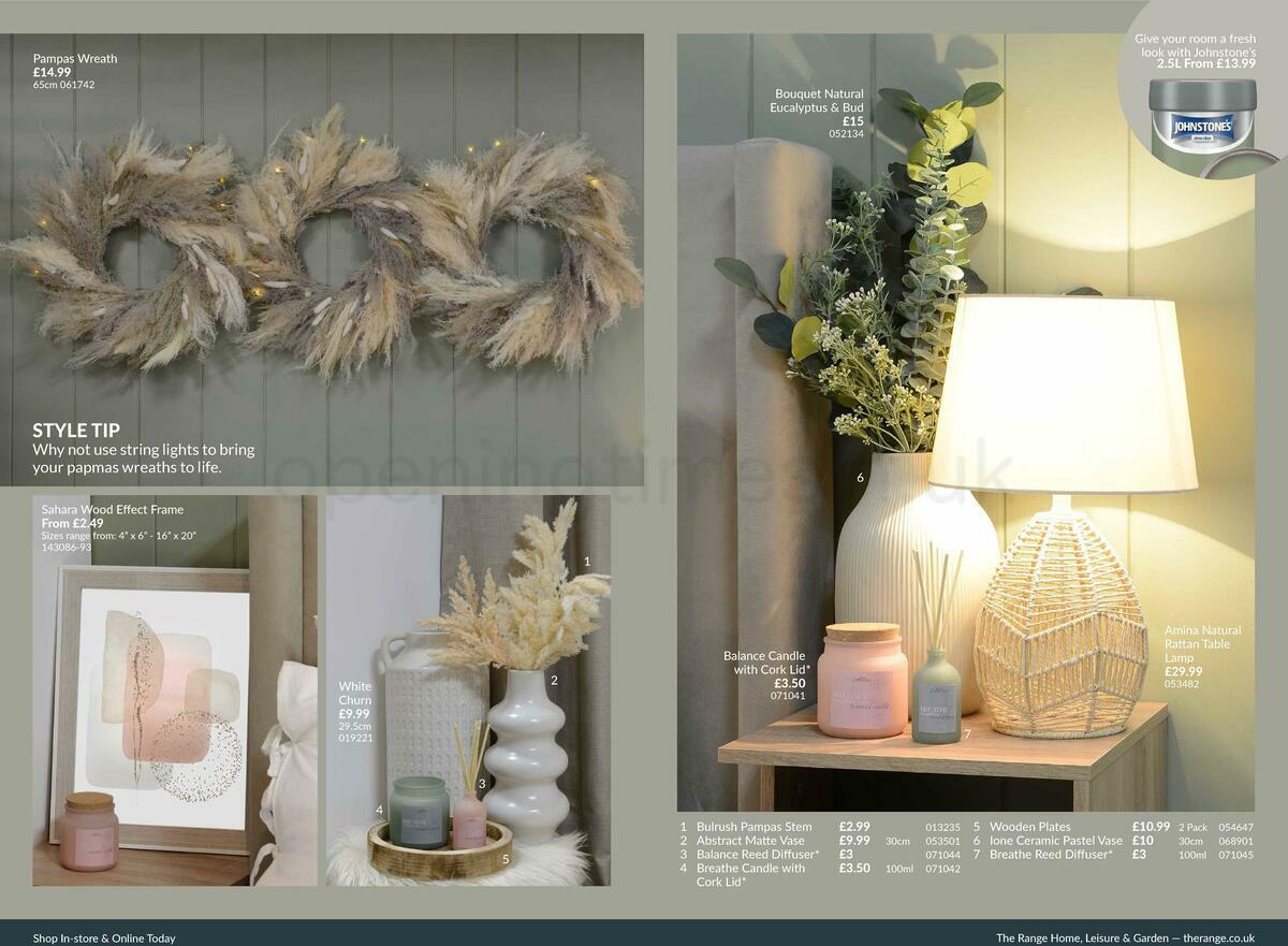 The Range Spring Lookbook Offers from 21 February