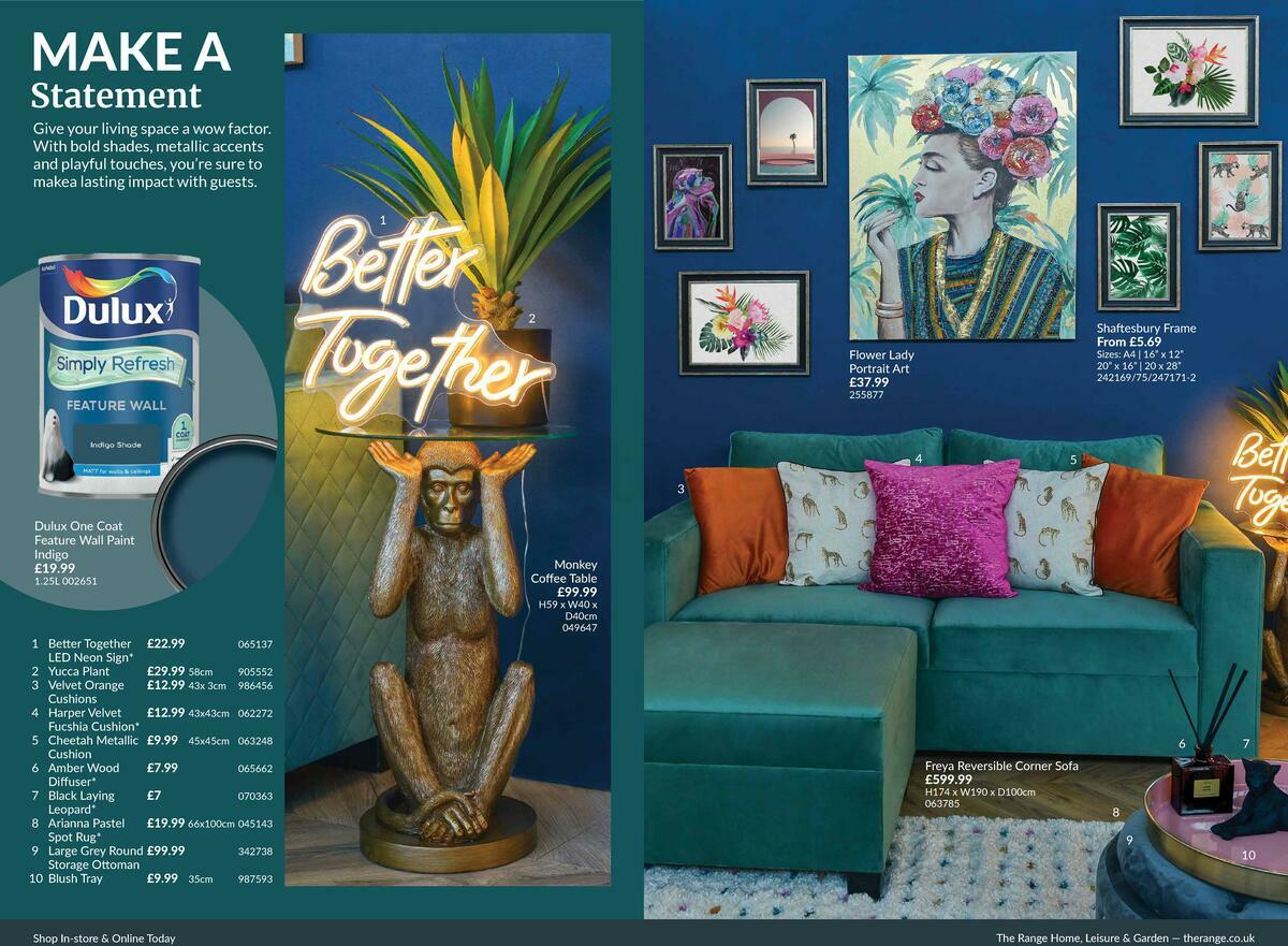 The Range Spring Lookbook Offers from 21 February