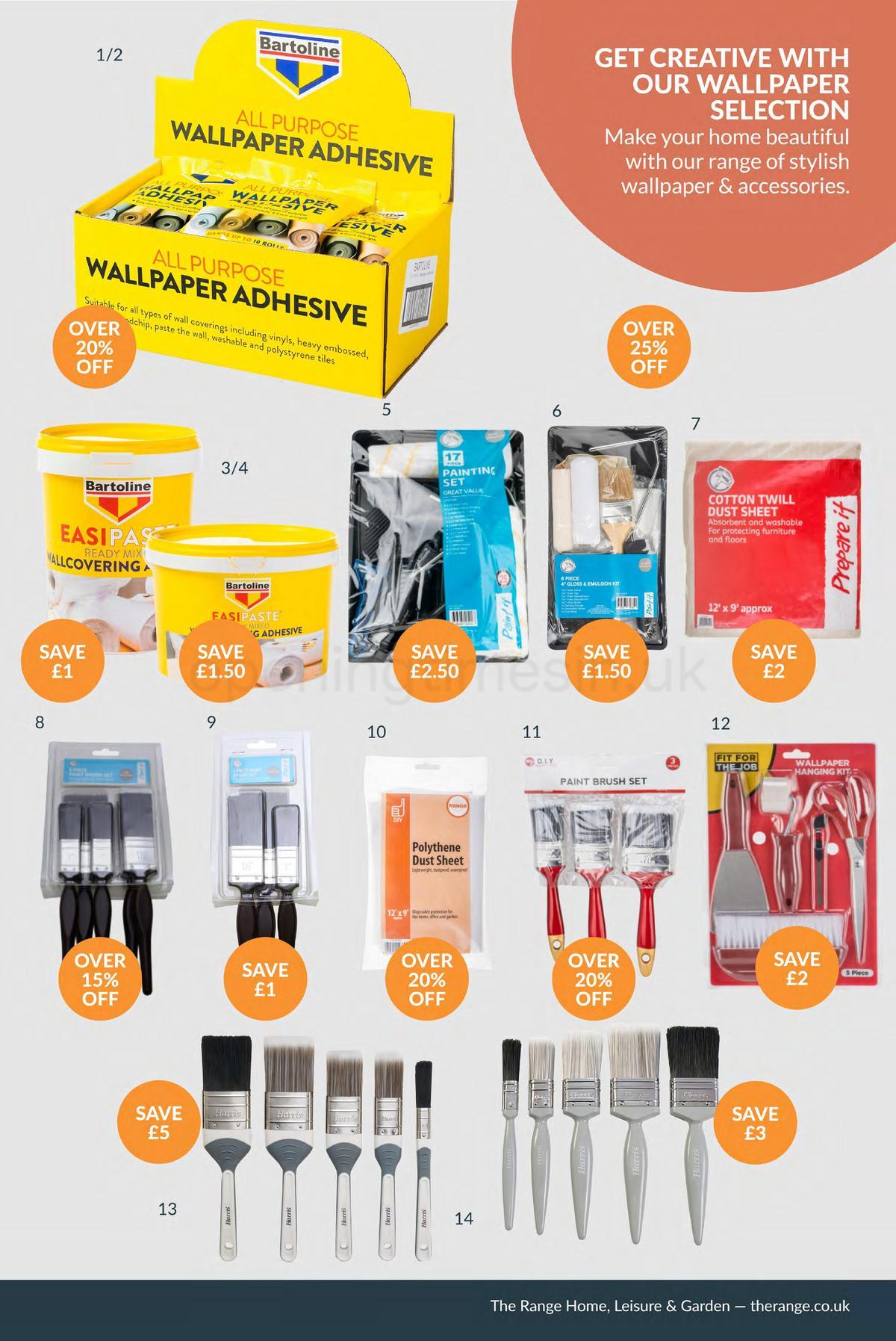 The Range DIY Month Offers from 29 March