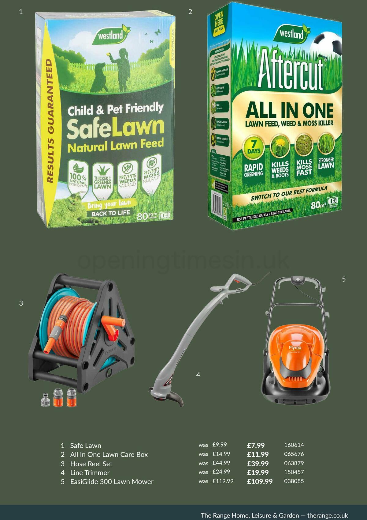 The Range Gardening Event Offers from 5 May