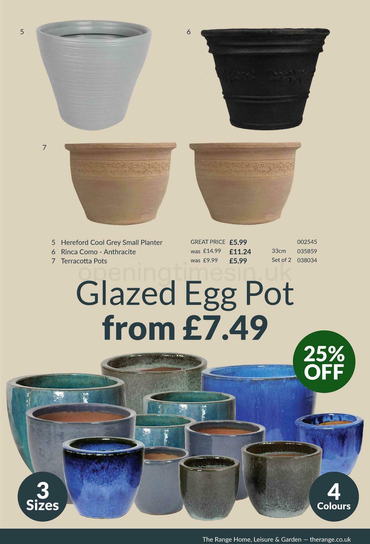 The Range Gardening Event Offers from 5 May