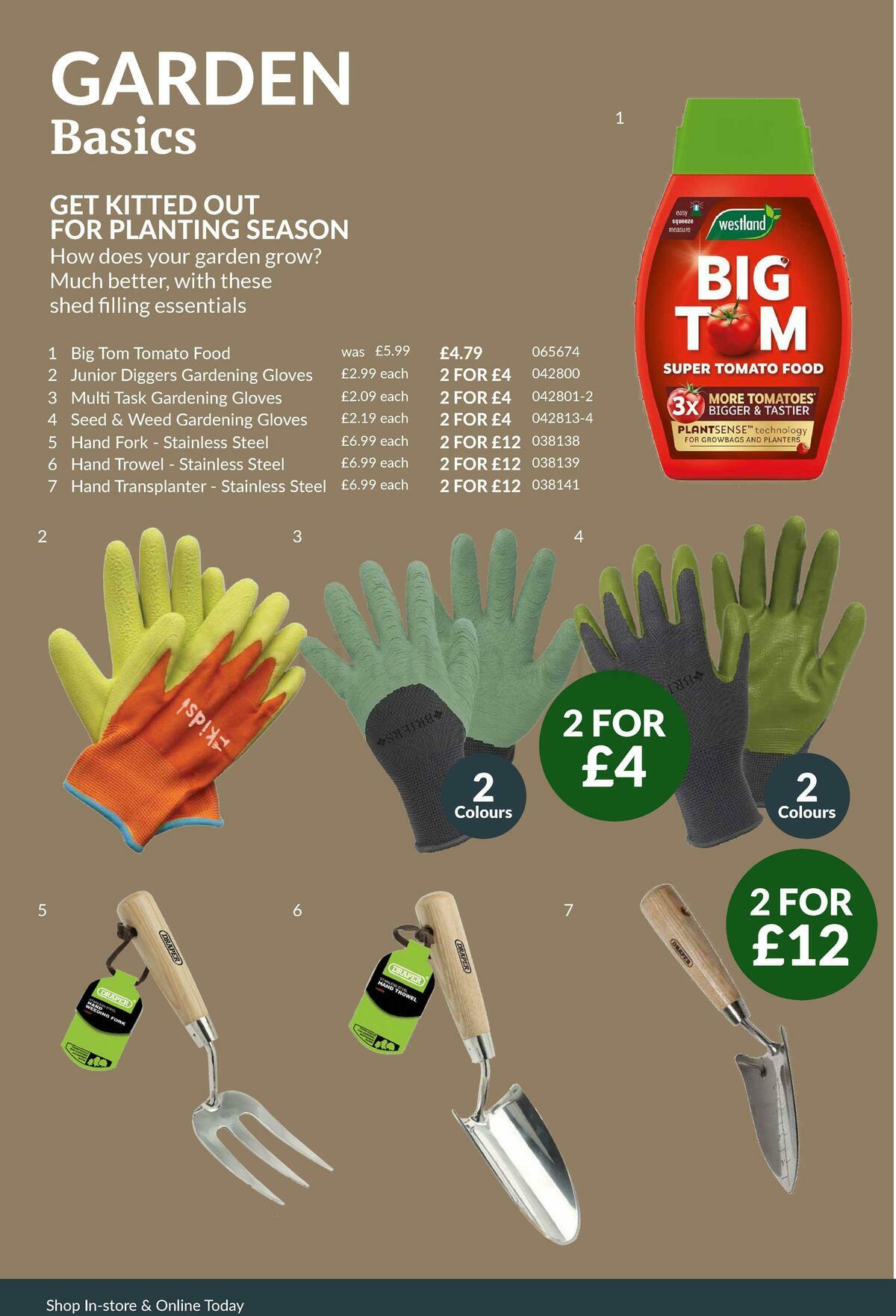 The Range Gardening Event Offers from 5 May