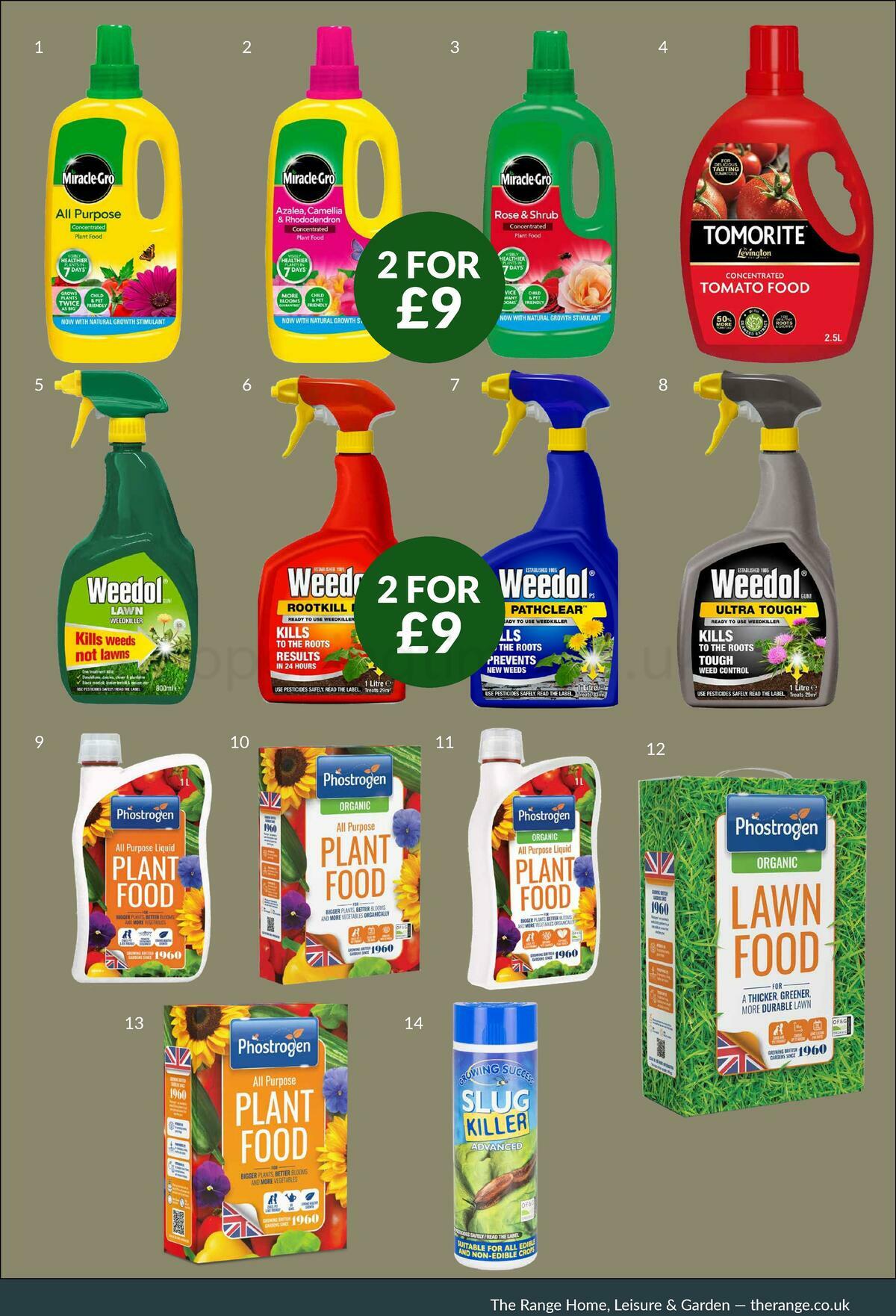 The Range Gardening Event Offers from 5 May