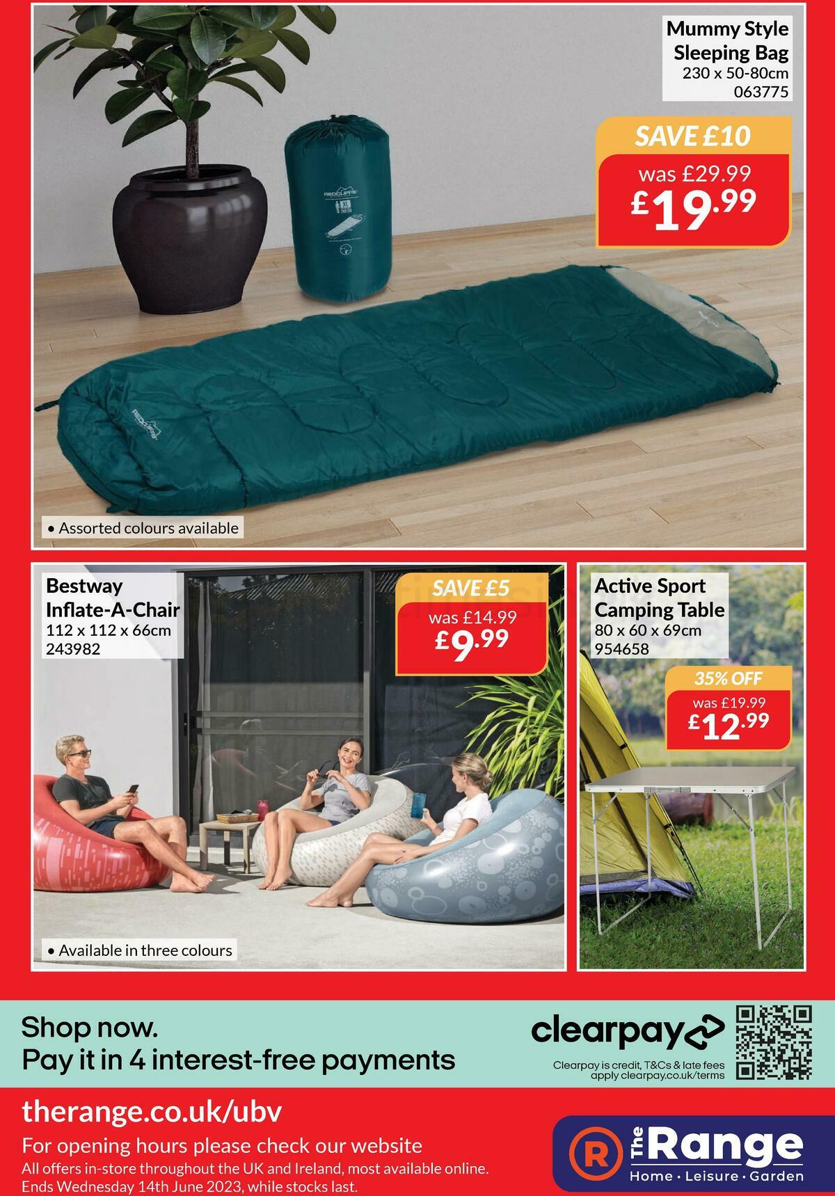 The Range Offers from 2 June