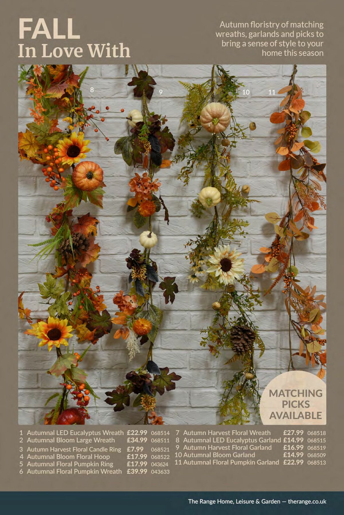 The Range Autumnal Lookbook Offers from 7 July