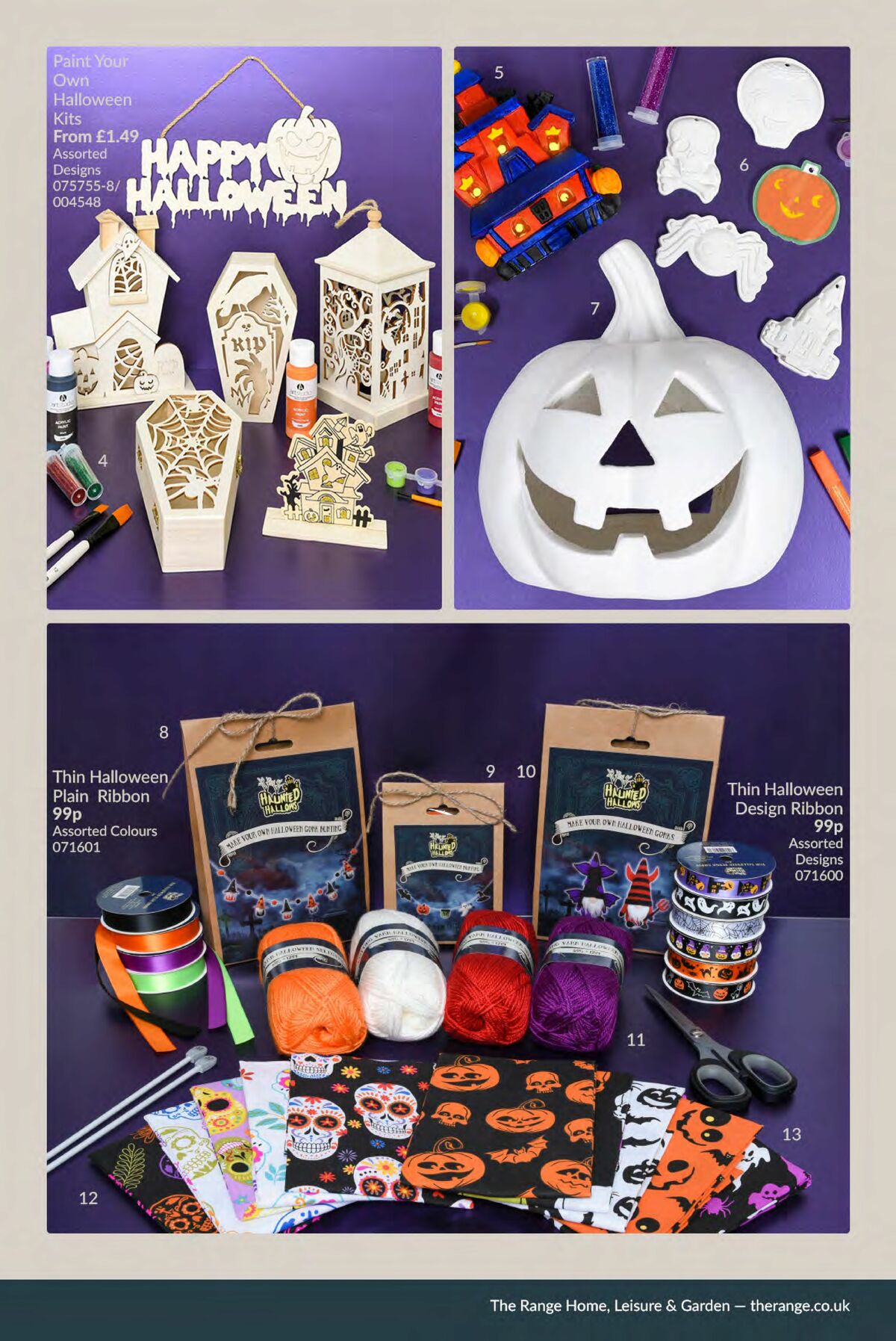 The Range Halloween Lookbook Offers from 10 August